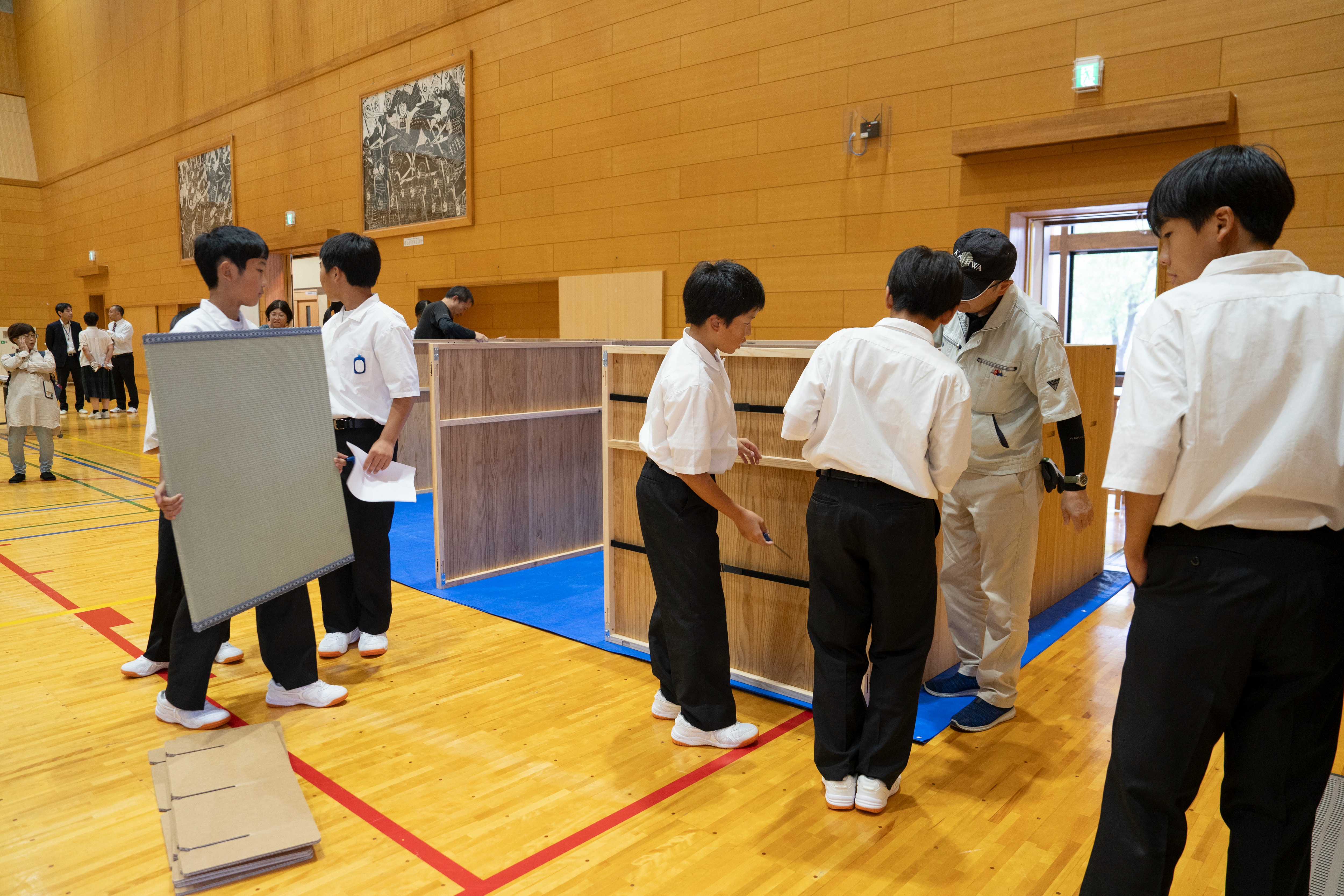 神岡中学校で地域の方と共に学ぶ、防災と認知症