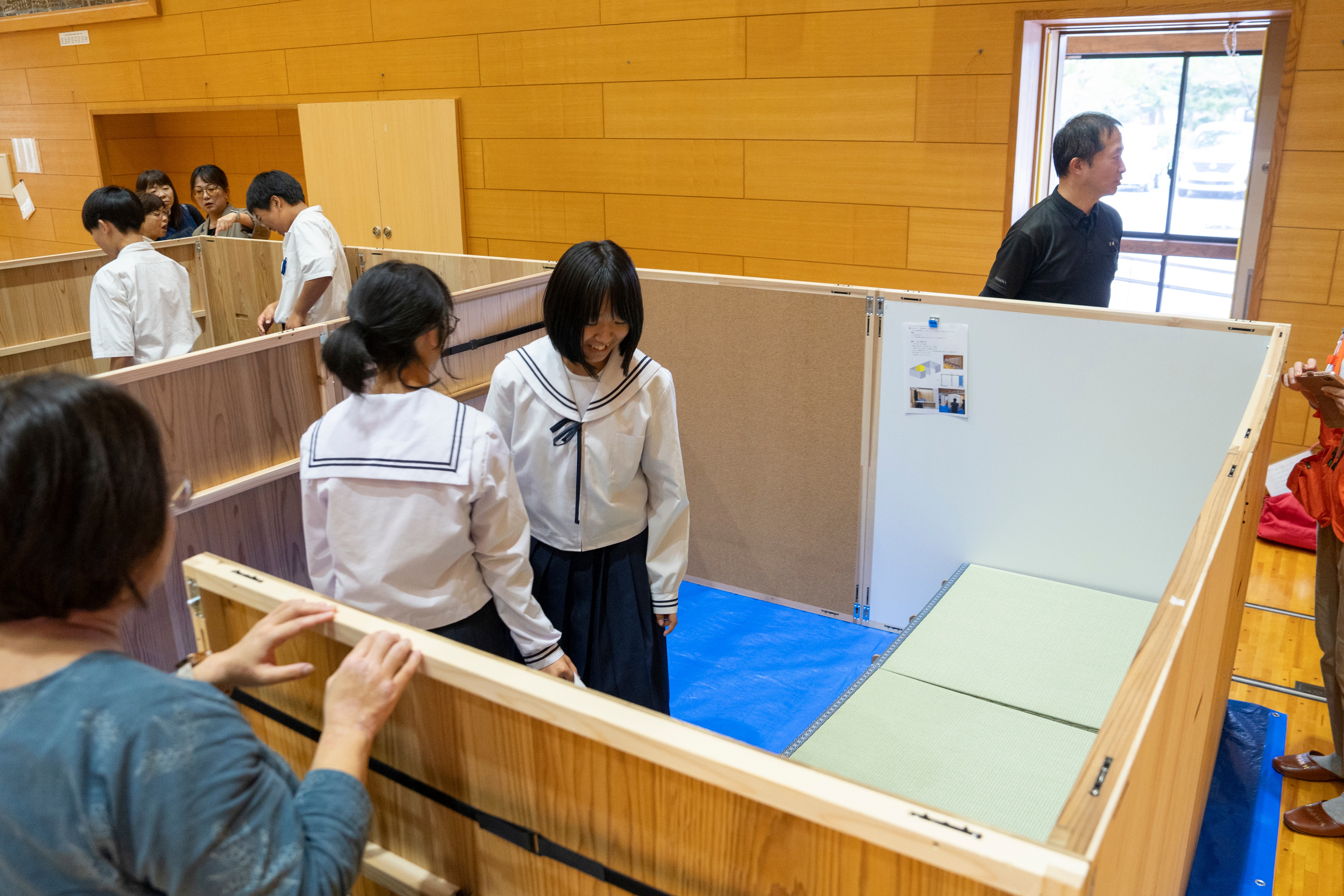 神岡中学校で地域の方と共に学ぶ、防災と認知症