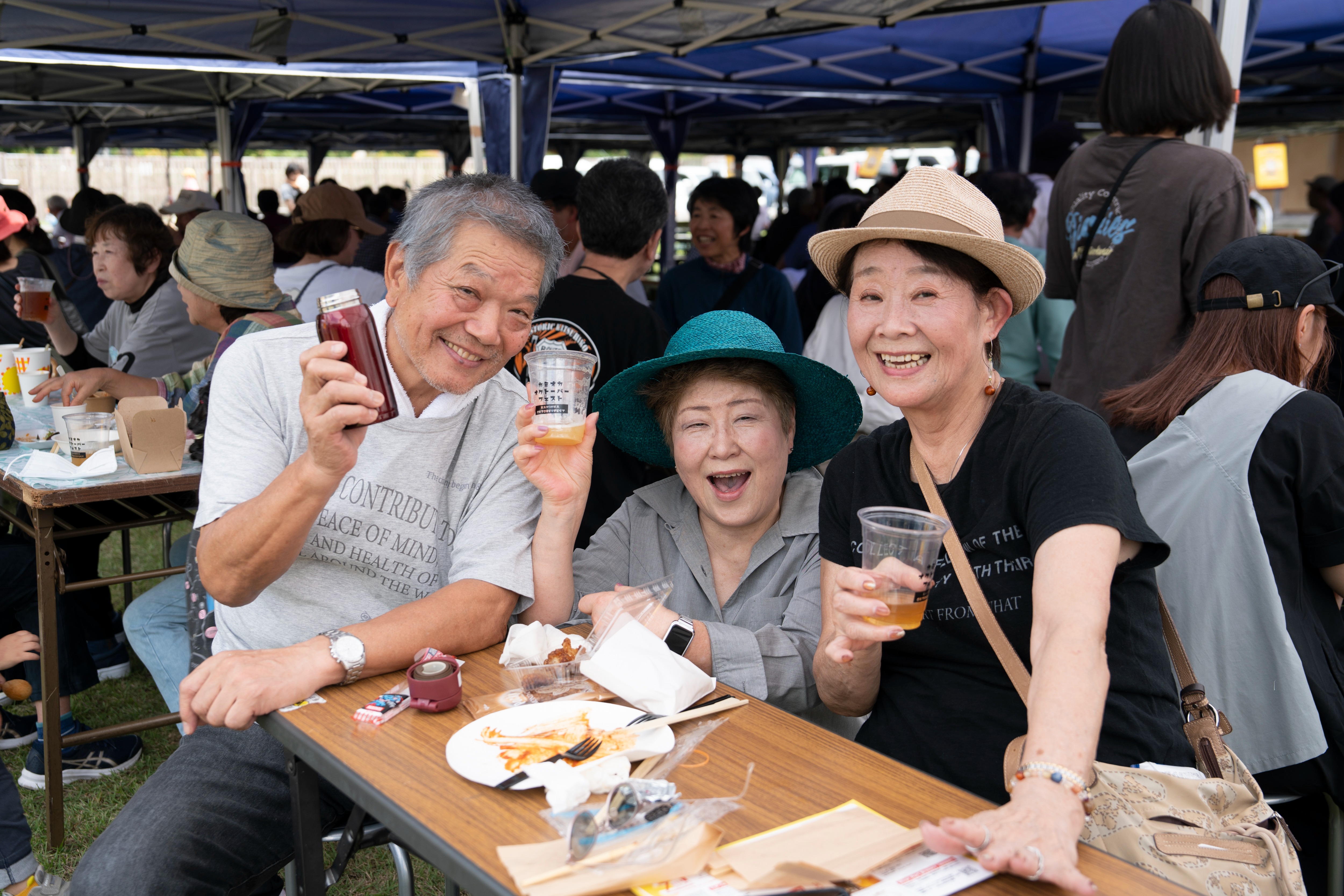 江馬氏館跡公園で「カミオカオクトーバーフェスト2025」を開催