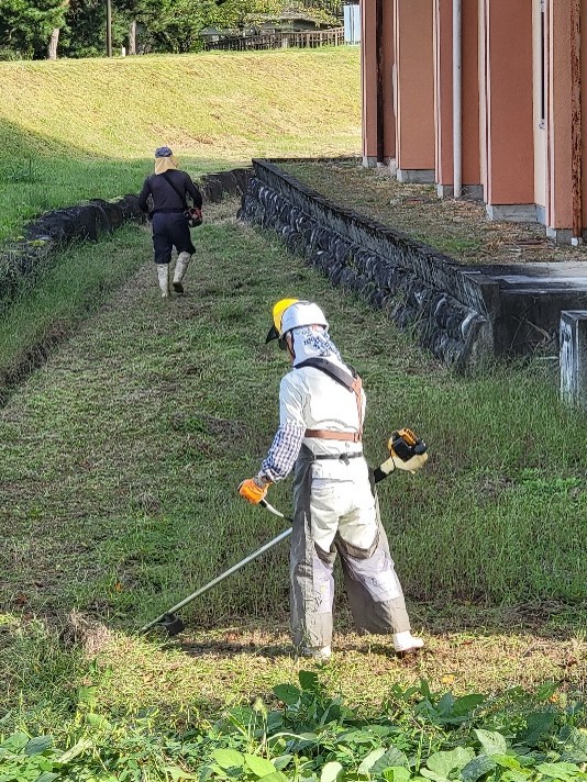 シルバー人材センター会員が奉仕活動を行いました
