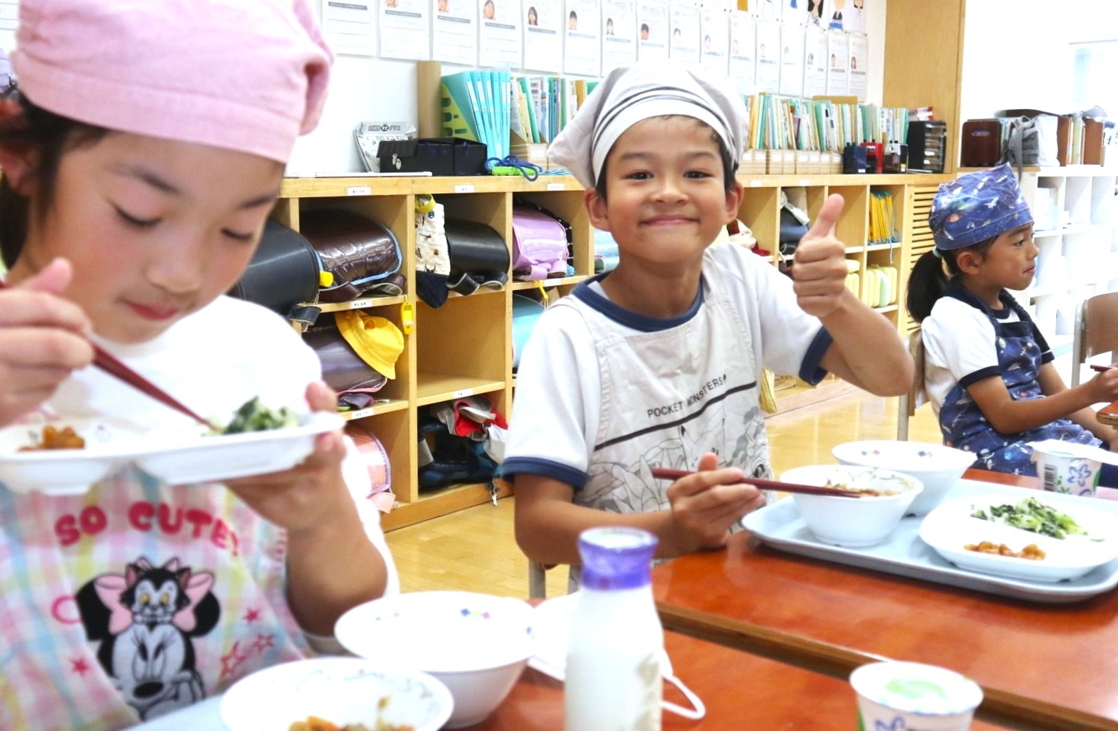 飛騨市産の食材を使った「ふるさと給食」が実施されました