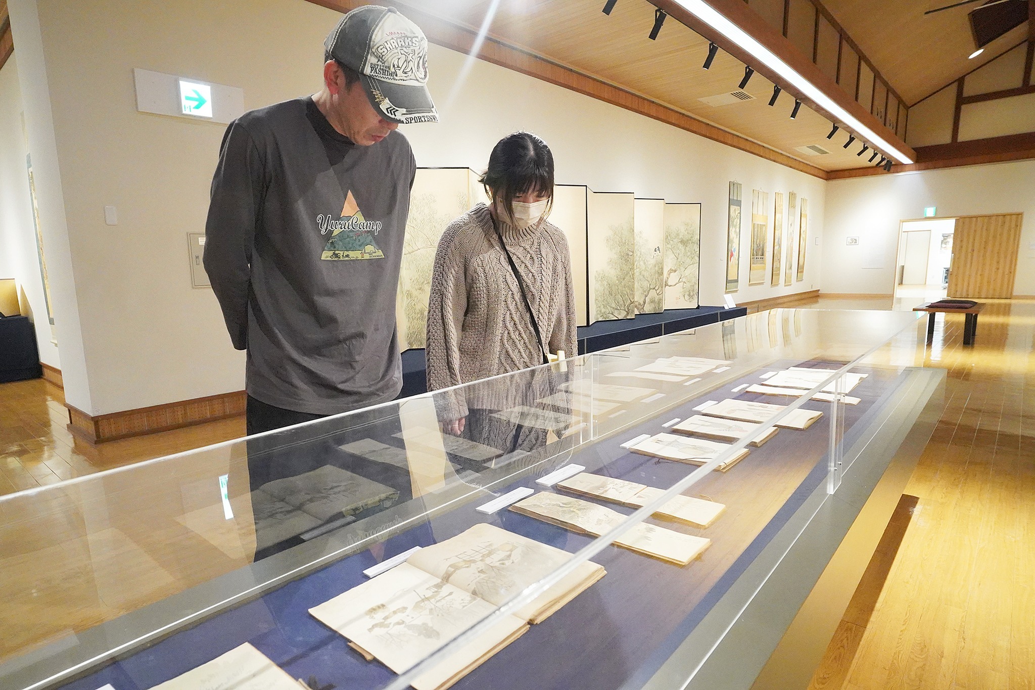 「京都画壇で学んだ郷土画家 玉舎春輝展」を開催