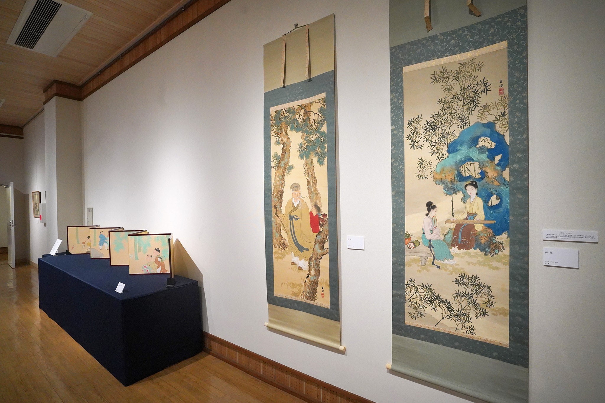 「京都画壇で学んだ郷土画家 玉舎春輝展」を開催