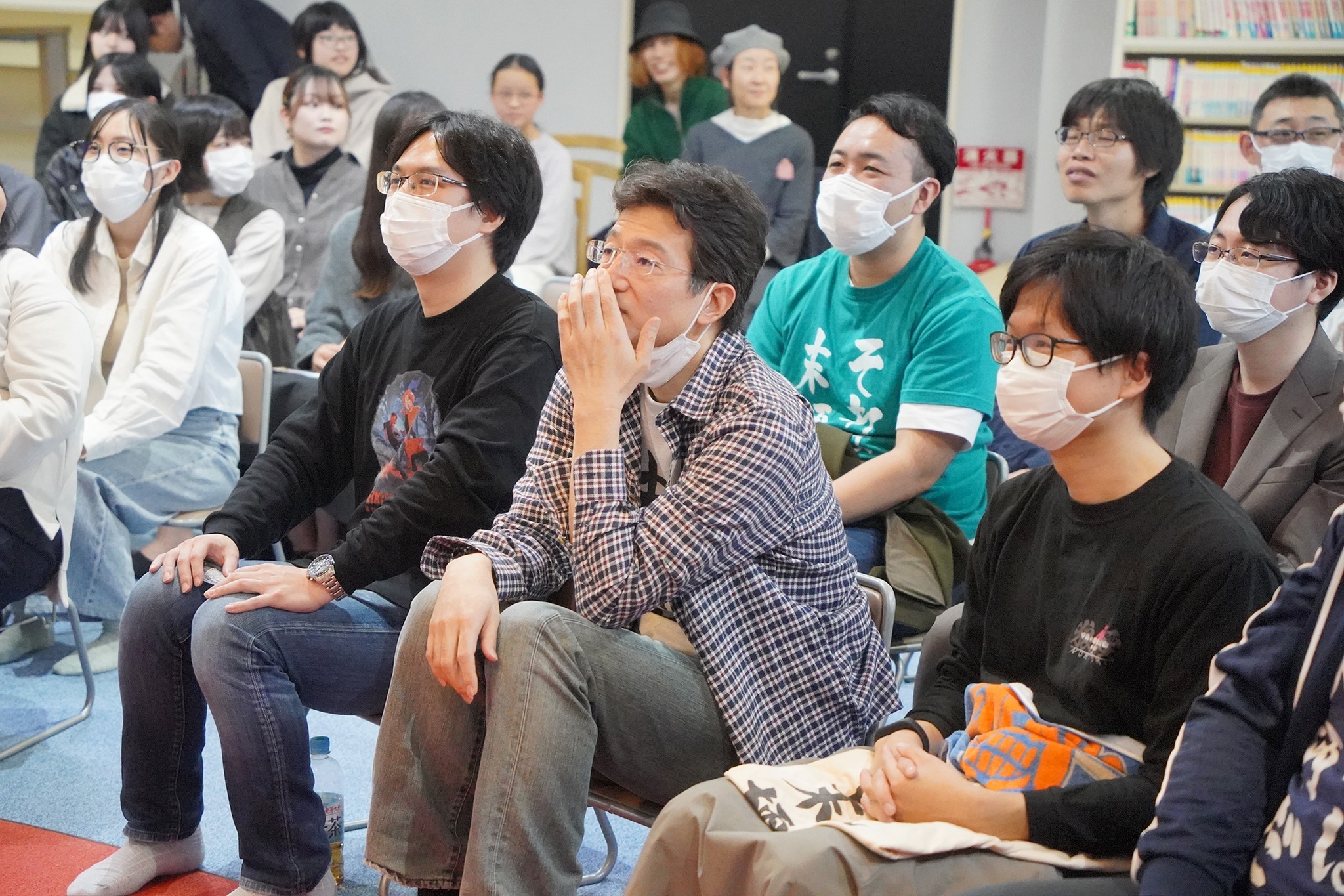 まんが王国で人気声優のトークショーを開催