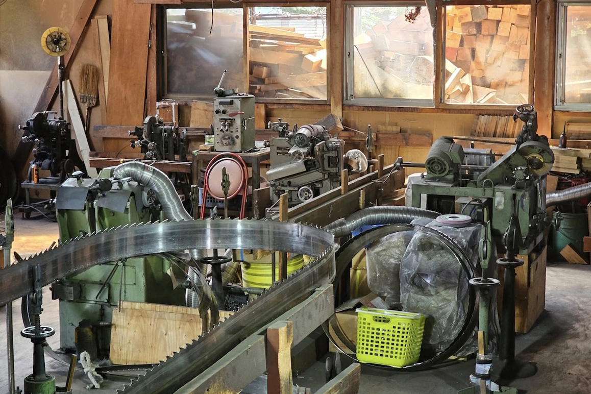 鋸加工所の写真