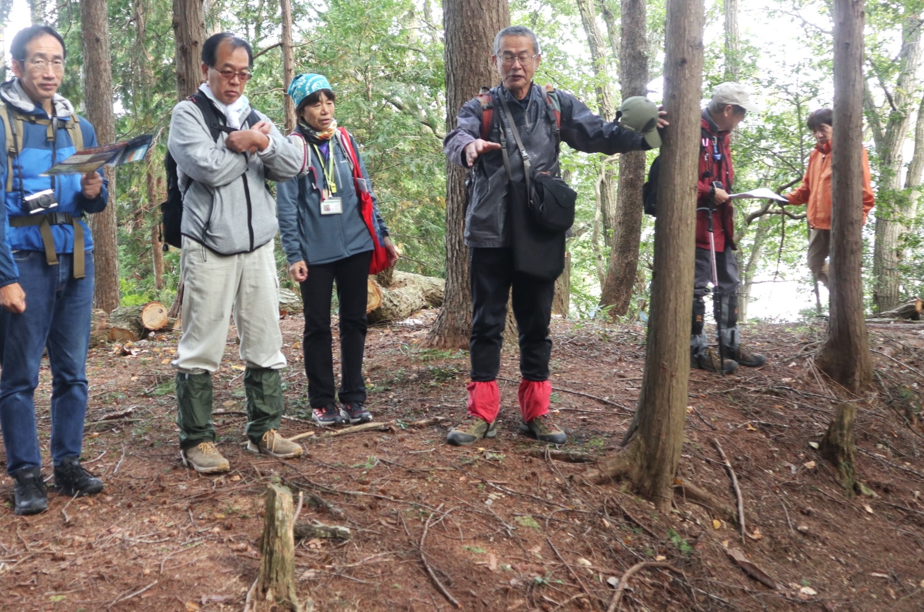 飛騨市公認の「山城ガイド」による初ツアー開催
