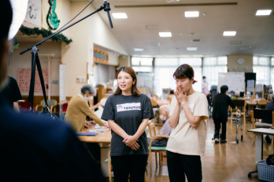 インタビューの風景