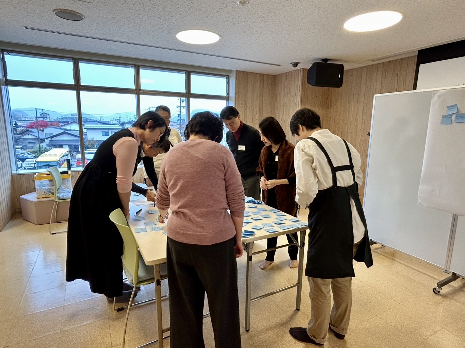 飛騨市図書館未来ミーティング2025　第3回図書館そだて会議の様子