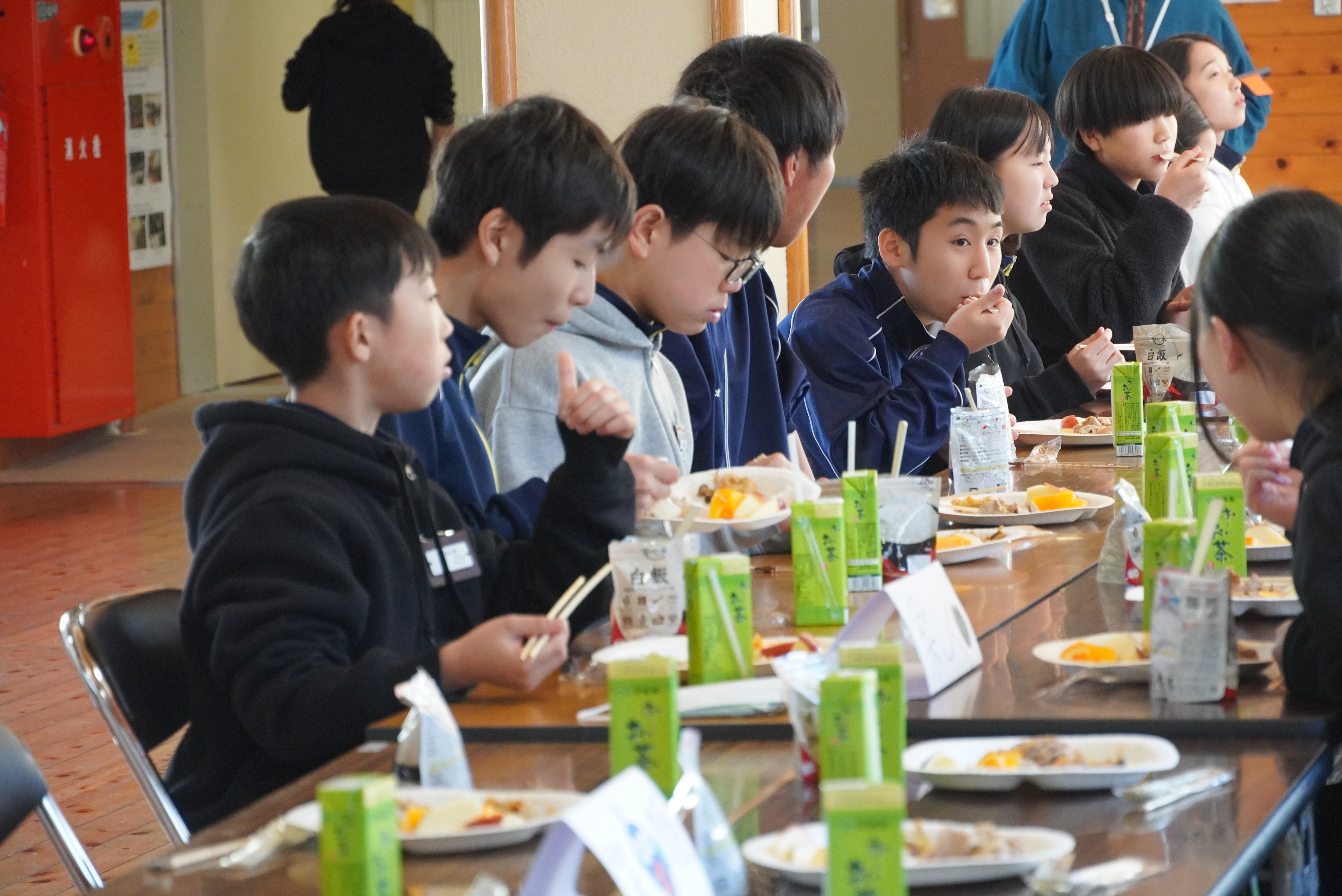 古川中学校で230人規模の避難所運営訓練が行われました