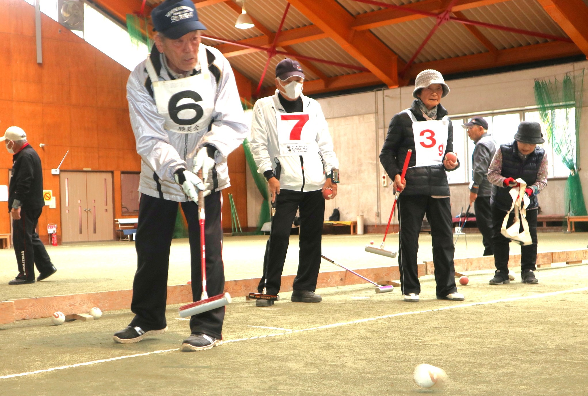 “生涯現役世代”が合言葉…飛騨市が全市挙げてゲートボール大会