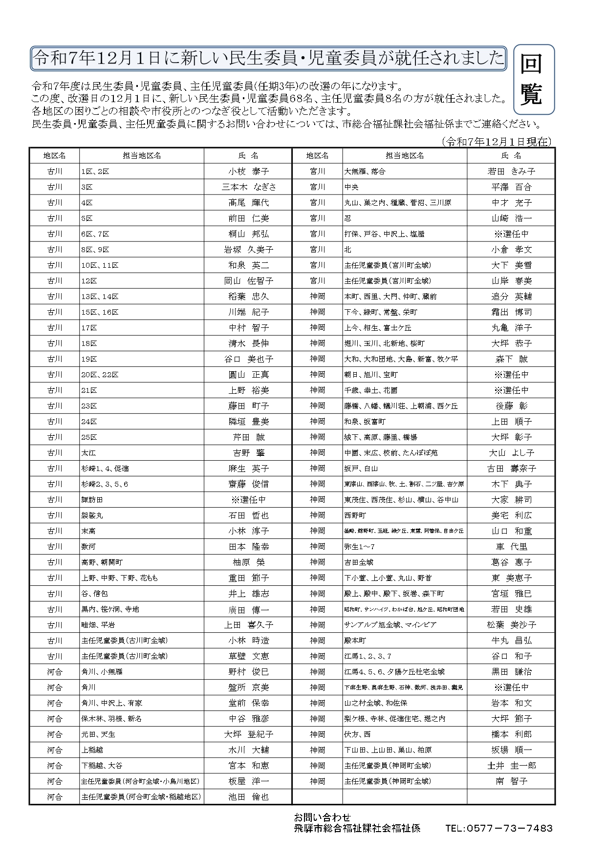 02_令和7年12月1日に新しい民生委員・児童委員が就任されました 