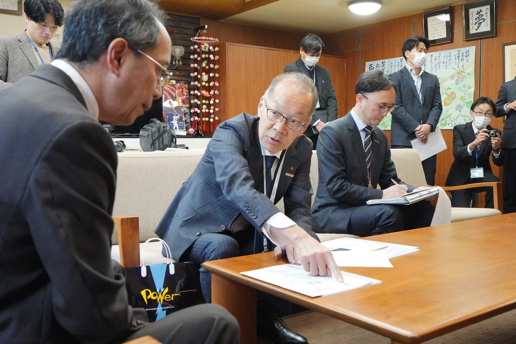 万波山林保全活動の「自然共生サイト」への認定を報告