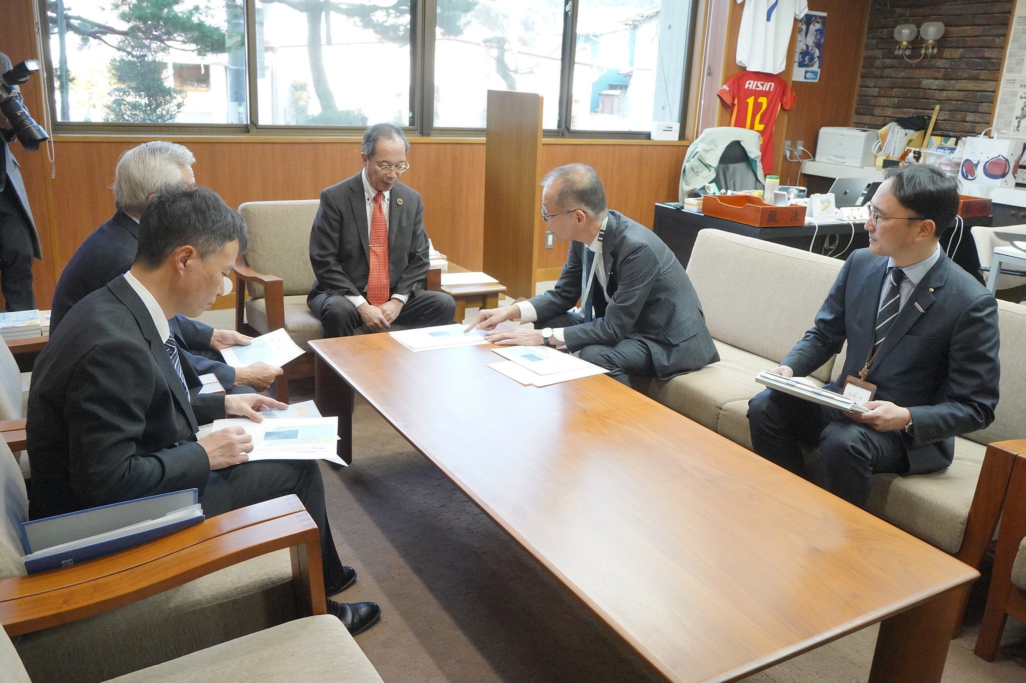 万波山林保全活動の「自然共生サイト」への認定を報告