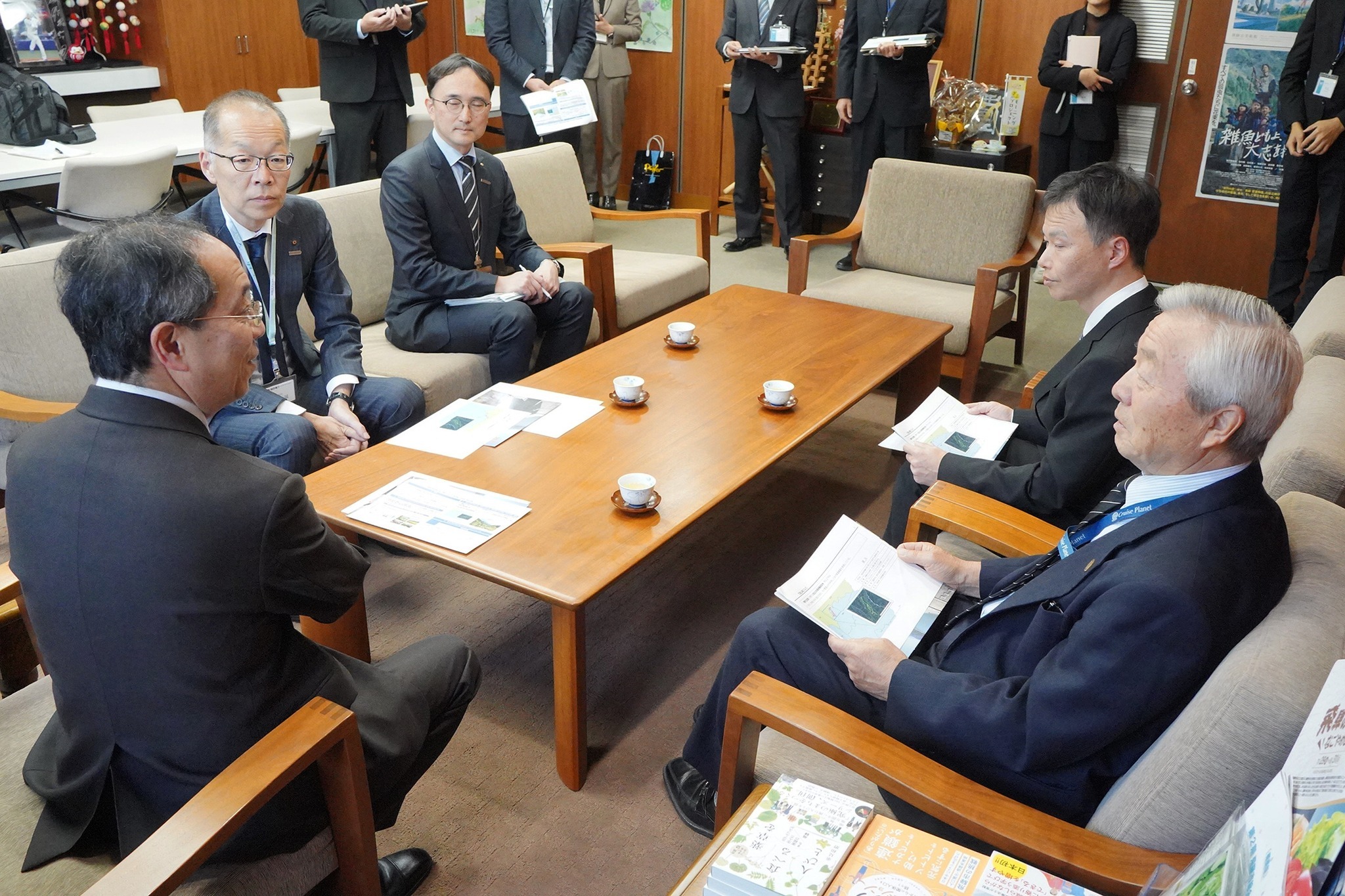 万波山林保全活動の「自然共生サイト」への認定を報告