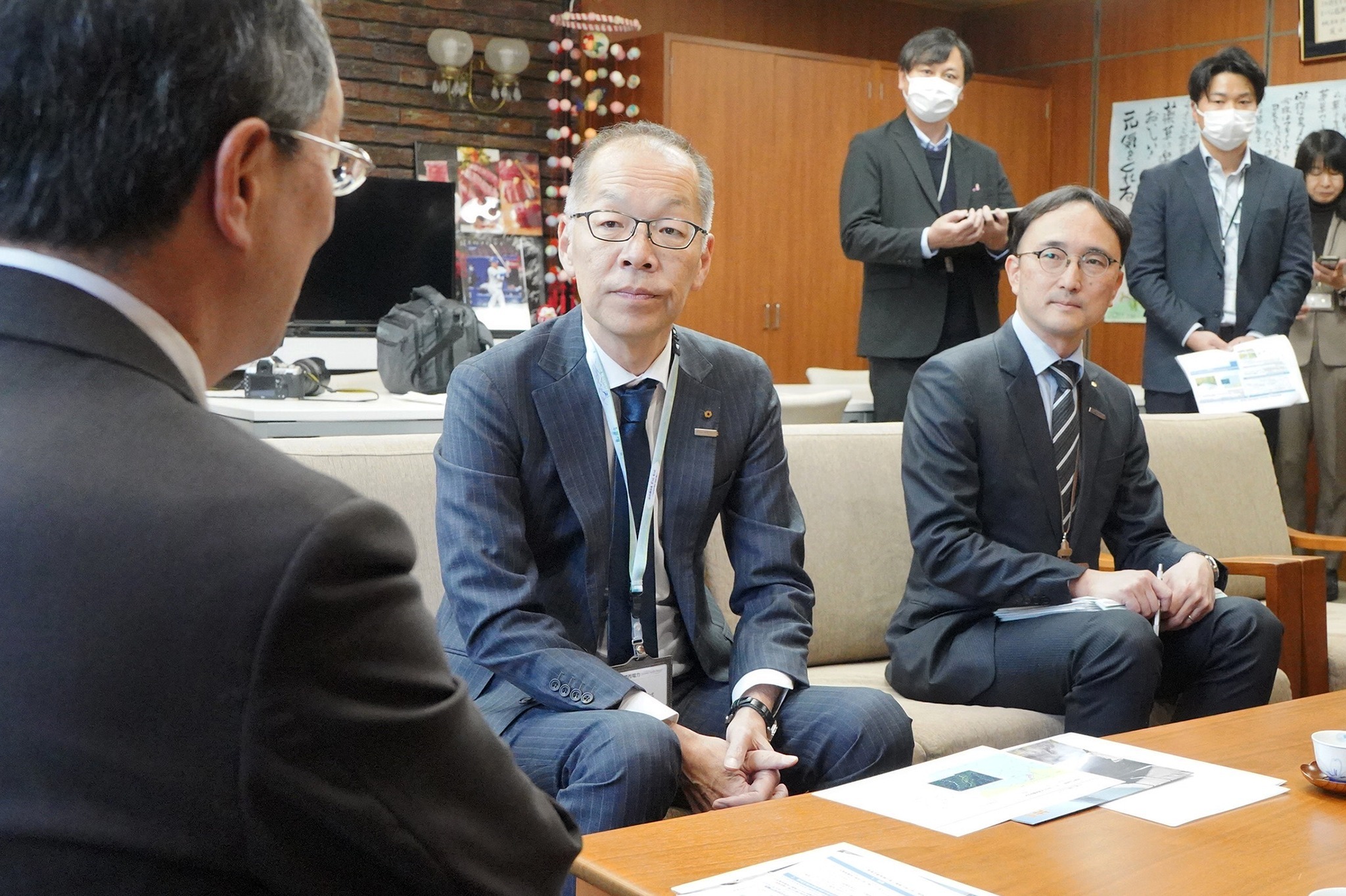 万波山林保全活動の「自然共生サイト」への認定を報告