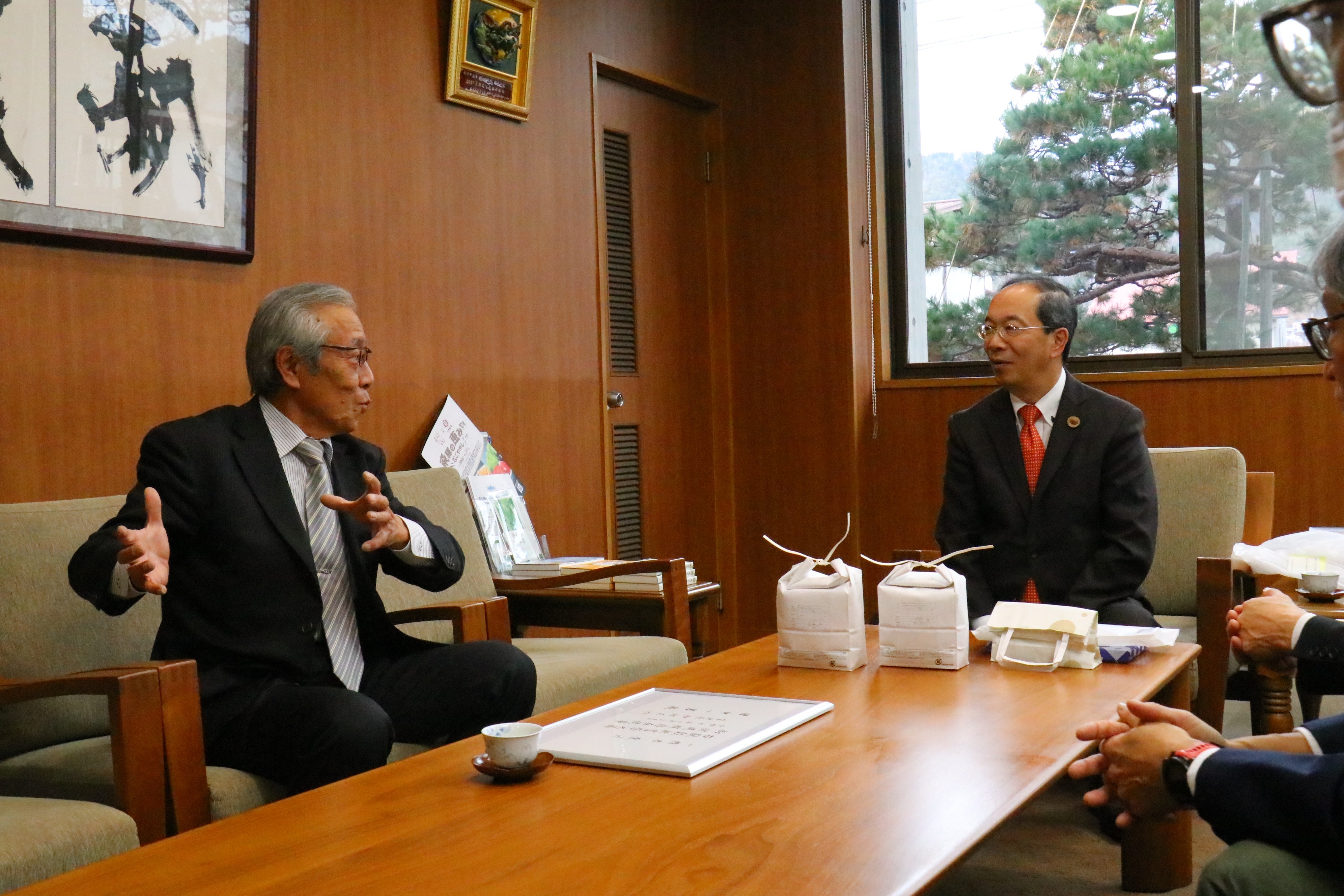 宮中祭典「新嘗祭」で飛騨市古川町の農家田中一男さんのお米が献穀されました