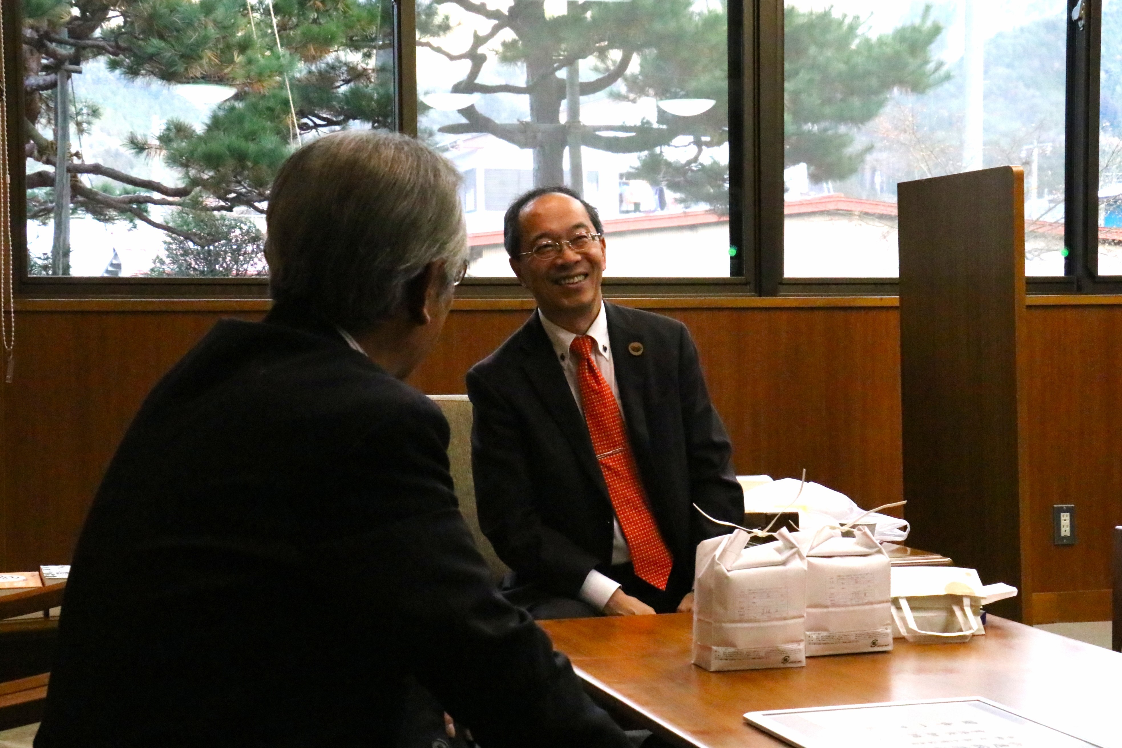 宮中祭典「新嘗祭」で飛騨市古川町の農家田中一男さんのお米が献穀されました