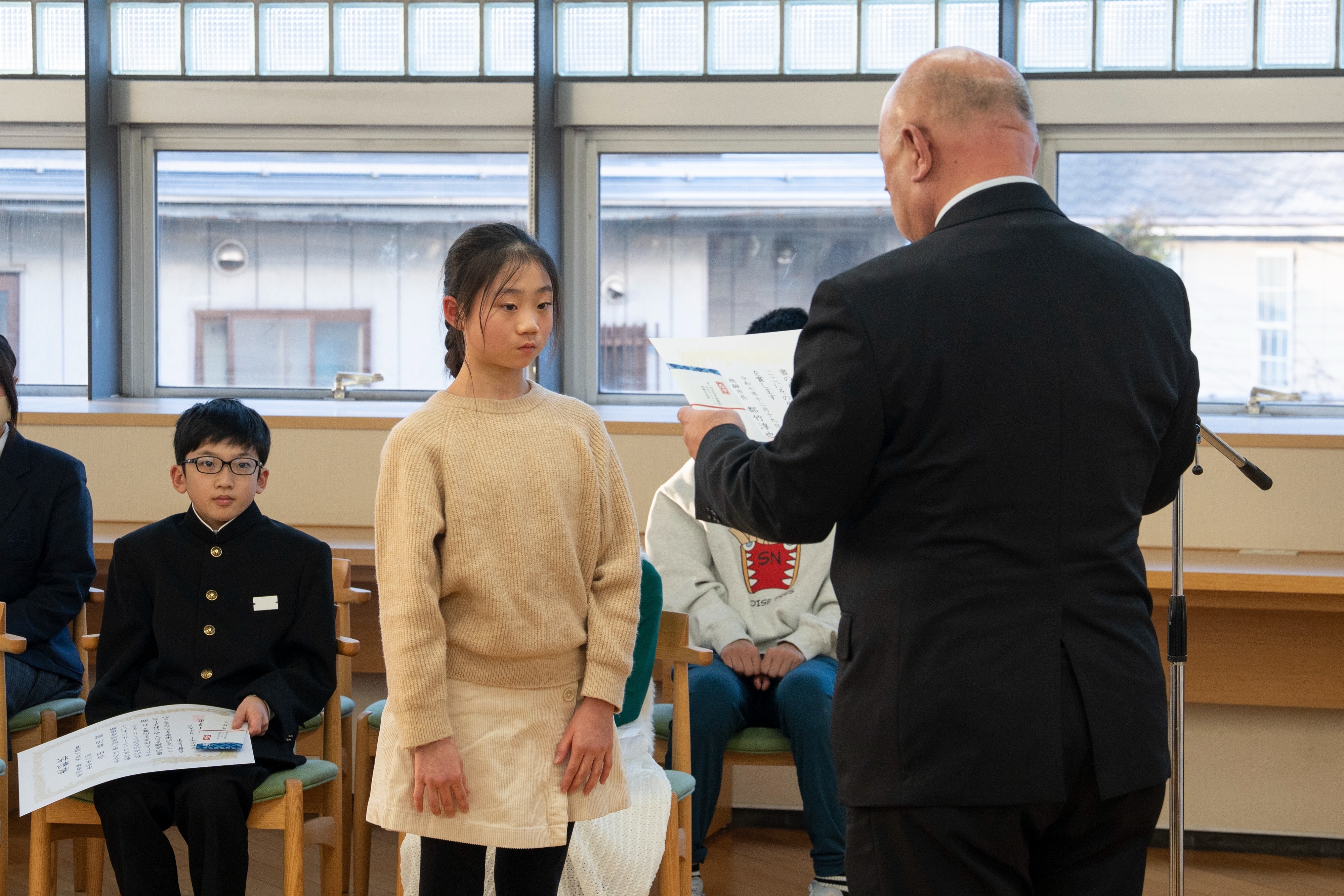 第8回荒垣秀雄顕彰作文コンクールの表彰式が開催されました