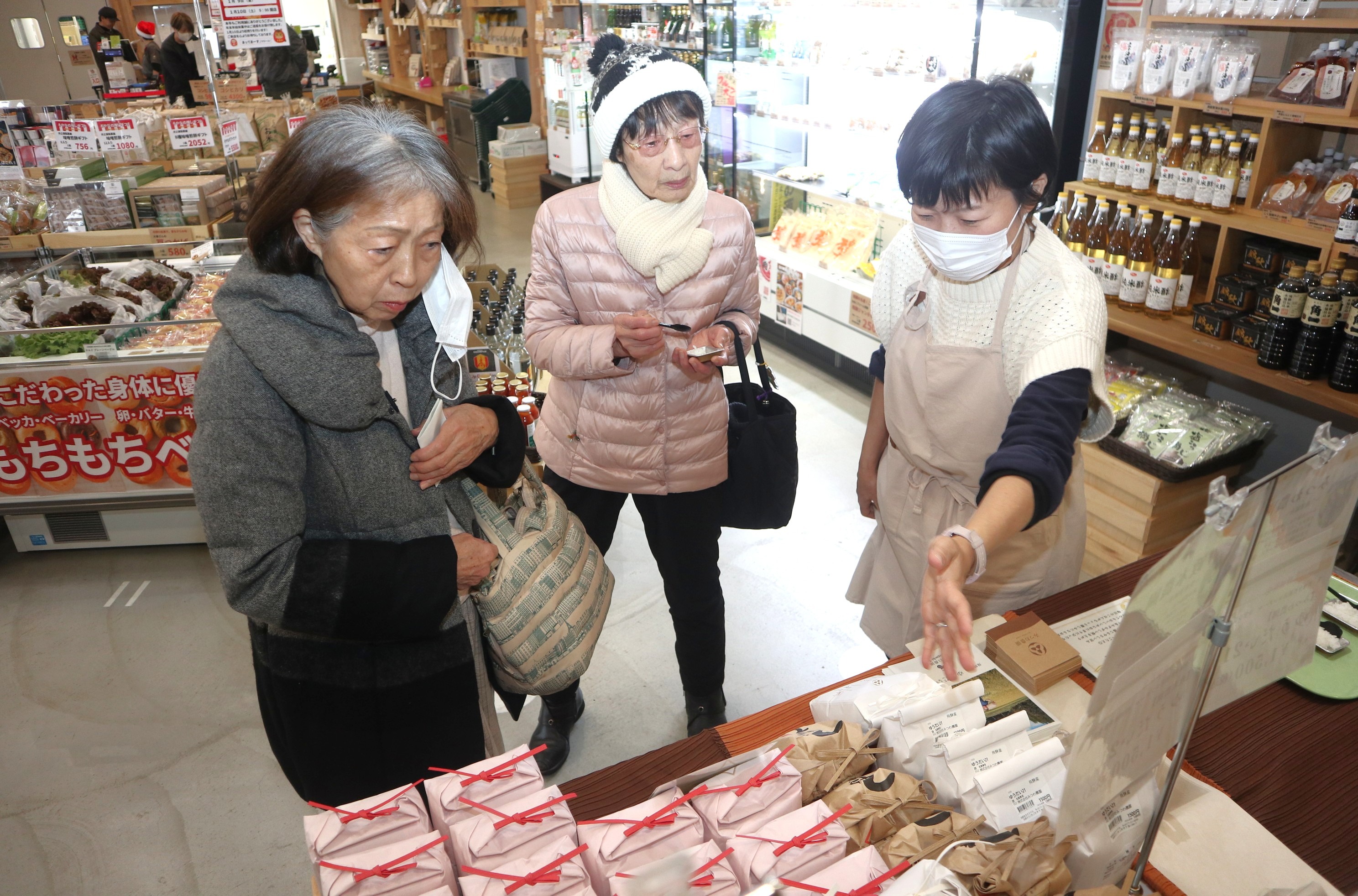 グランプリ受賞に輝いた「プレミアム米フェア」を開催