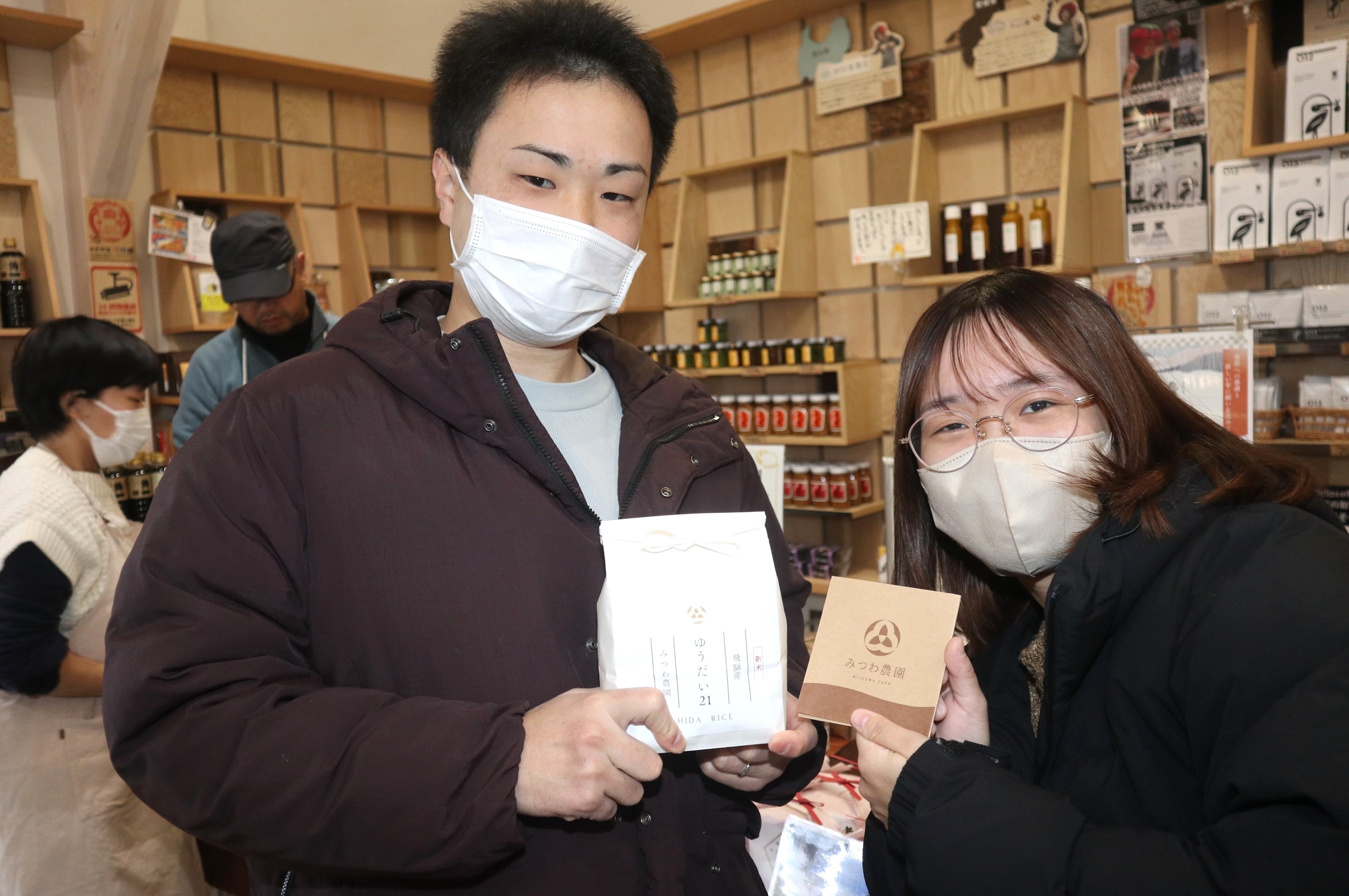 グランプリ受賞に輝いた「プレミアム米フェア」を開催