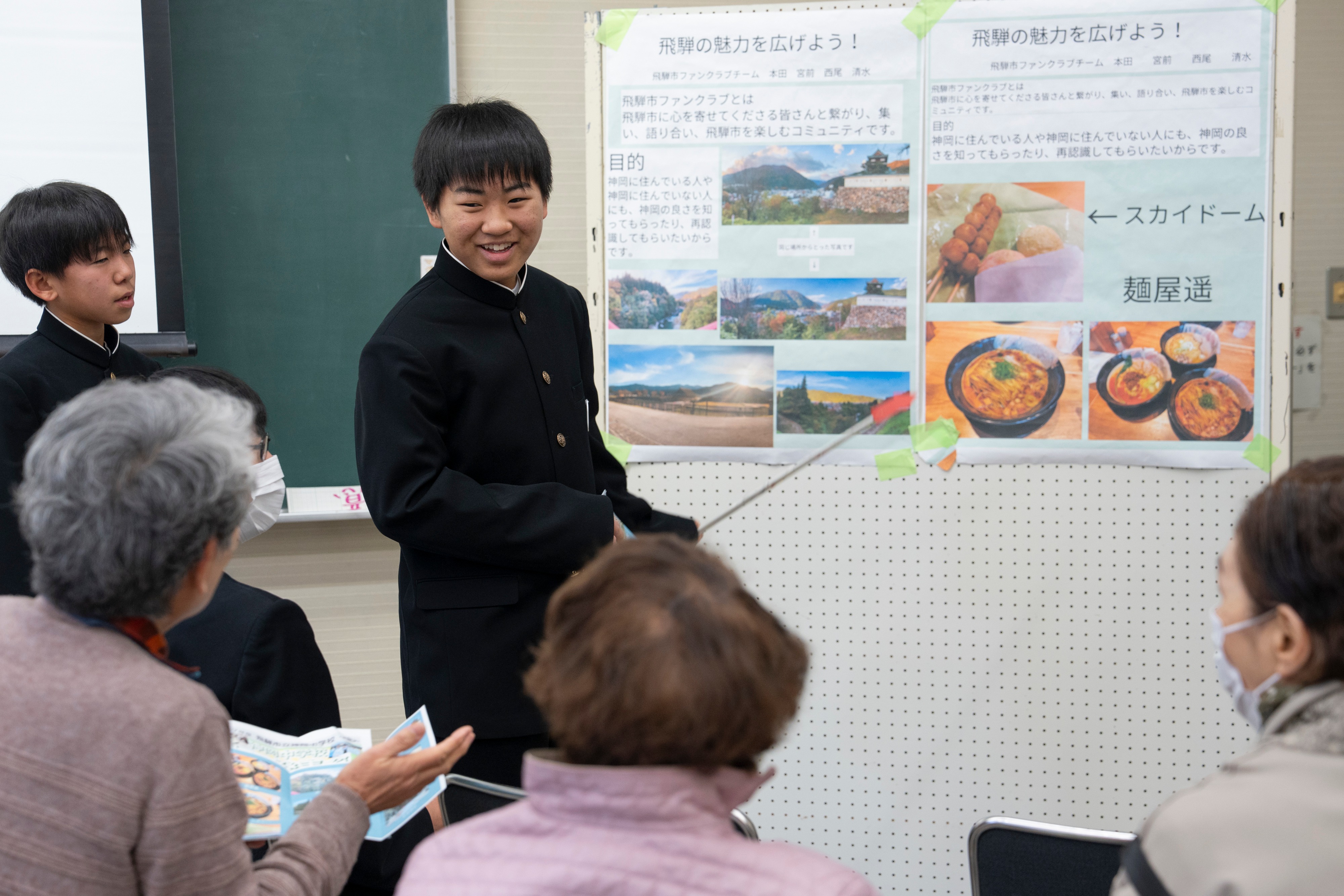 神岡中学校「探Q発表会」を開催