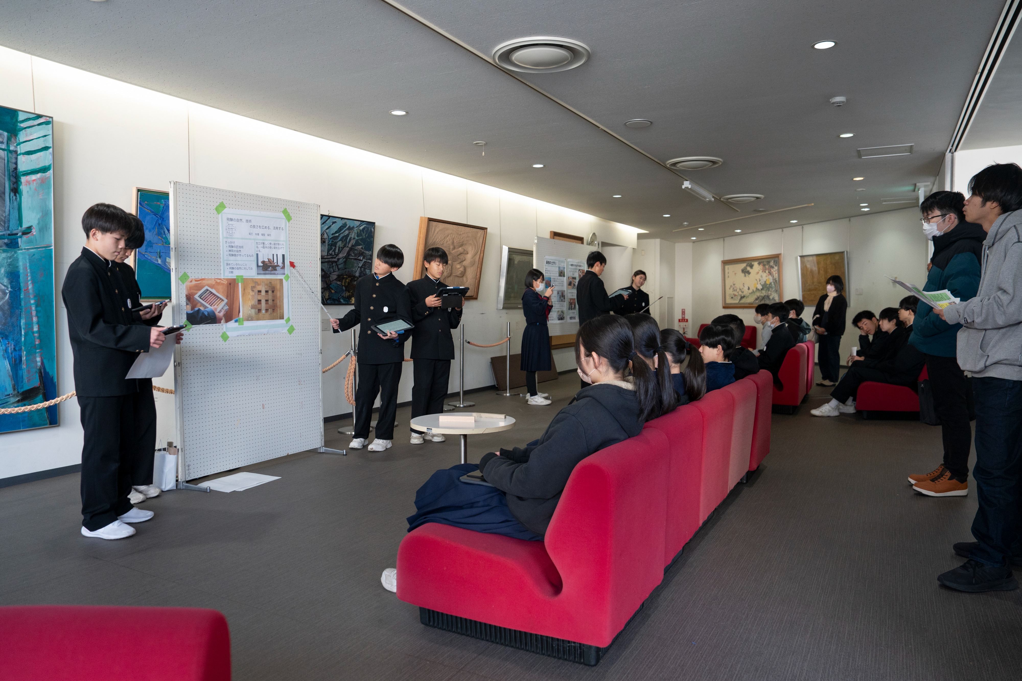 神岡中学校「探Q発表会」を開催