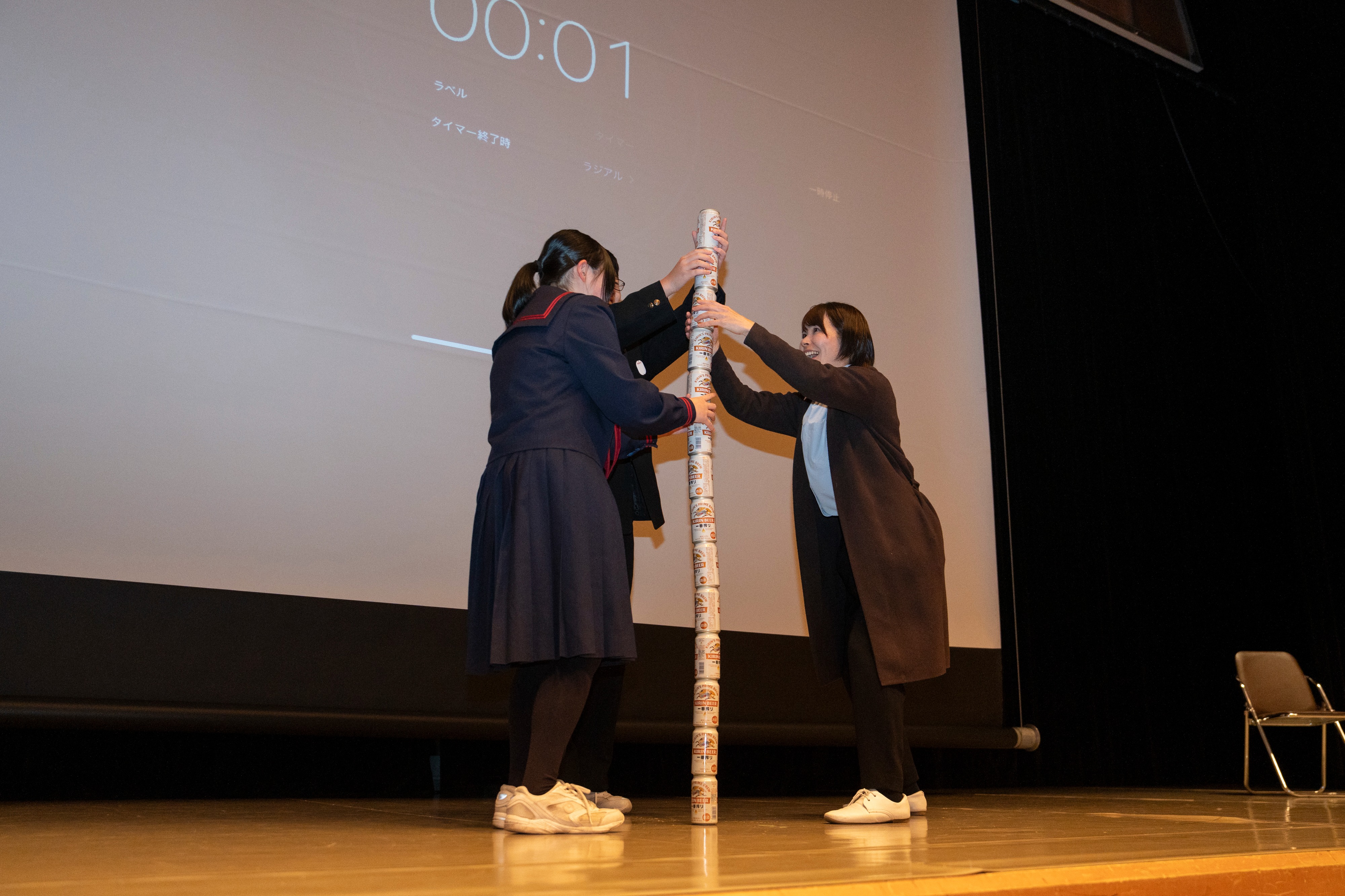 神岡中学校「探Q発表会」を開催