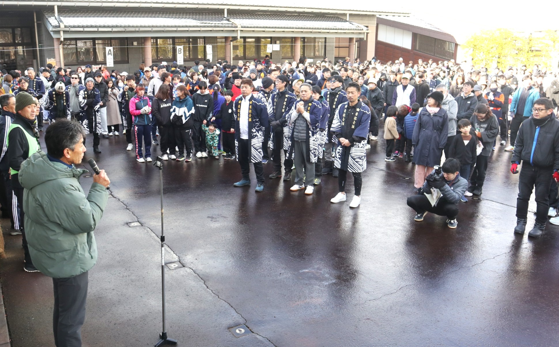 市民ら「元旦マラソン」で健康づくりの一年をスタート