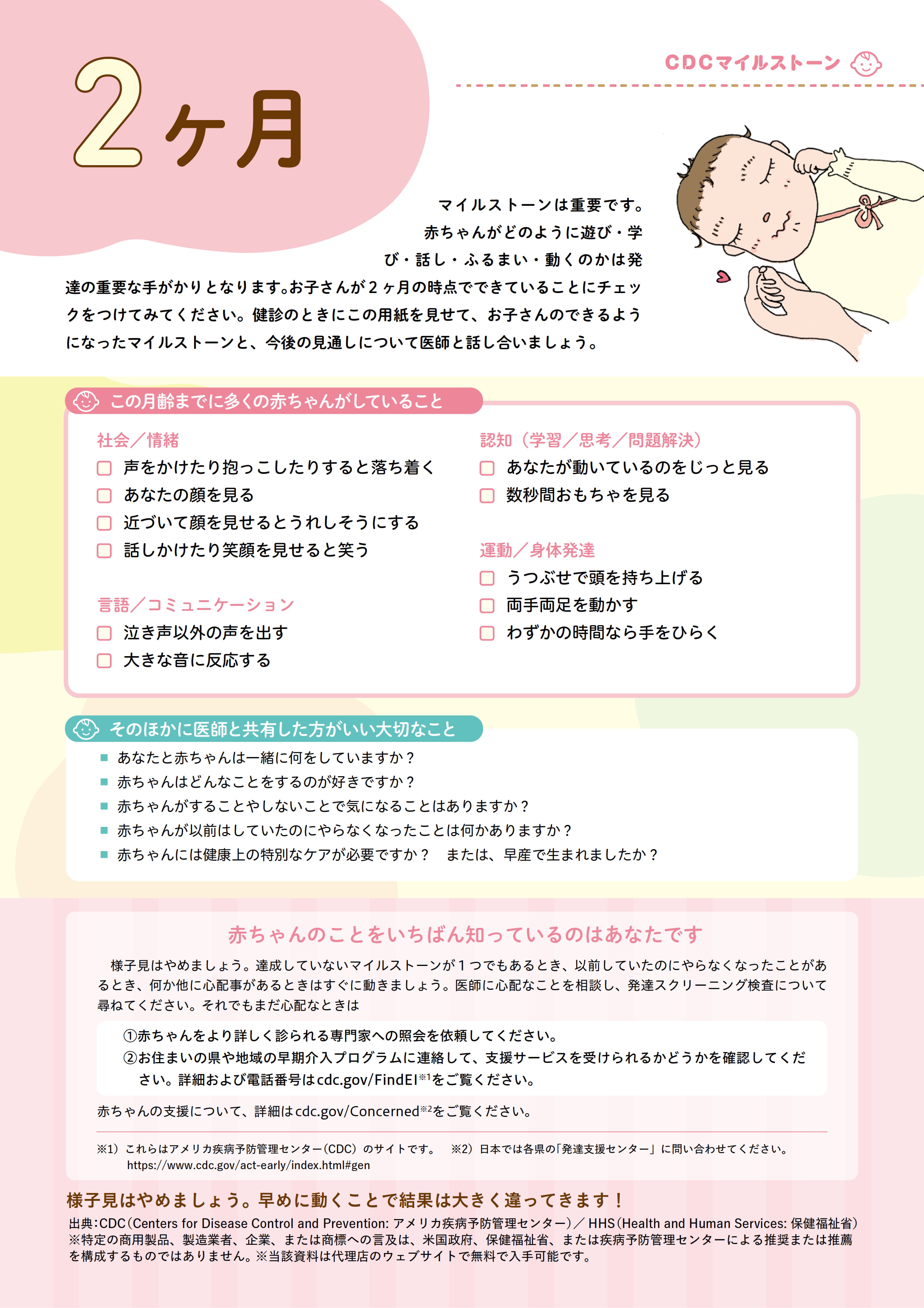 Cdcマイルストーン