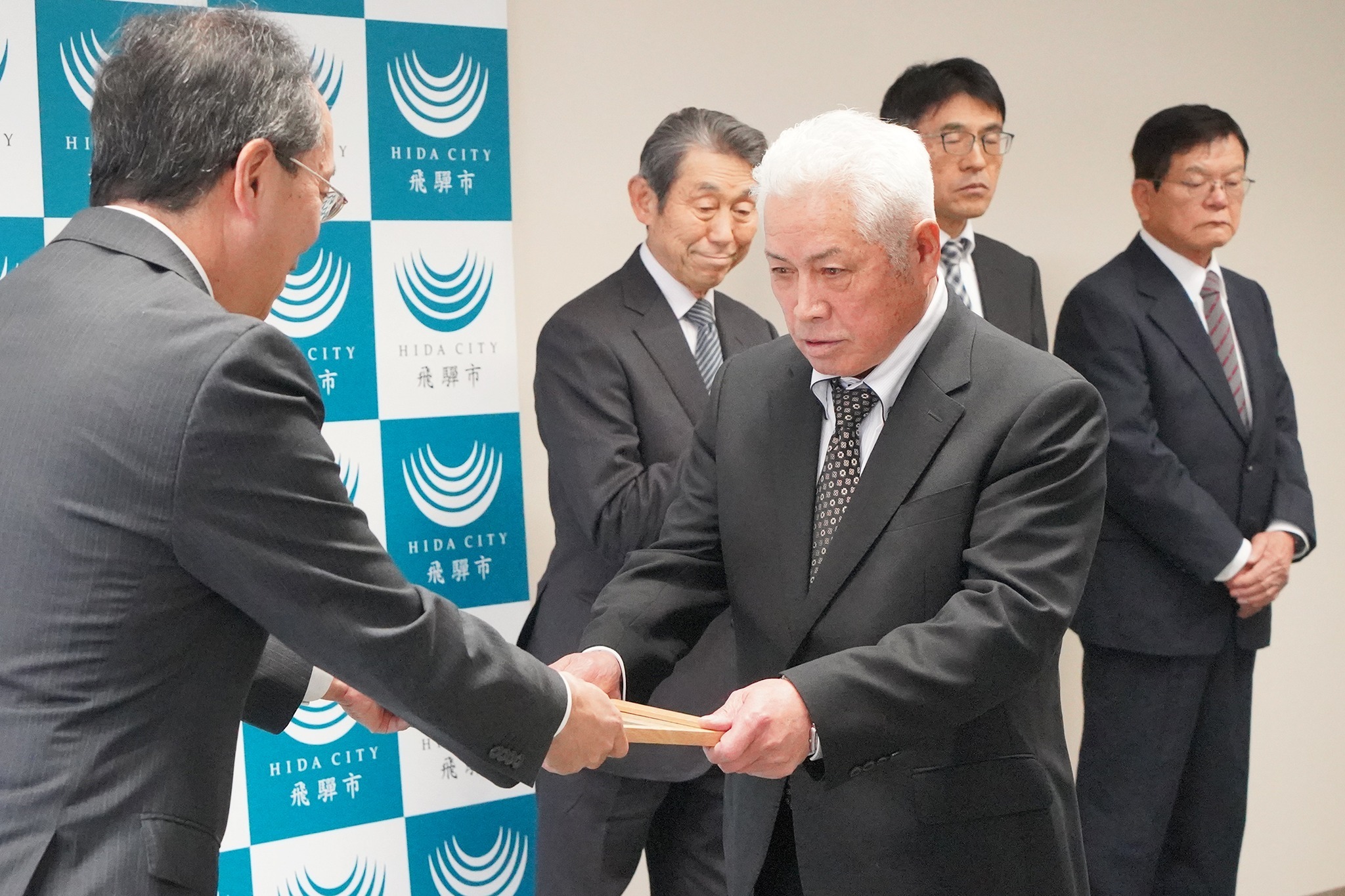 美味しいお米づくりに尽力した生産者の皆さんを表彰