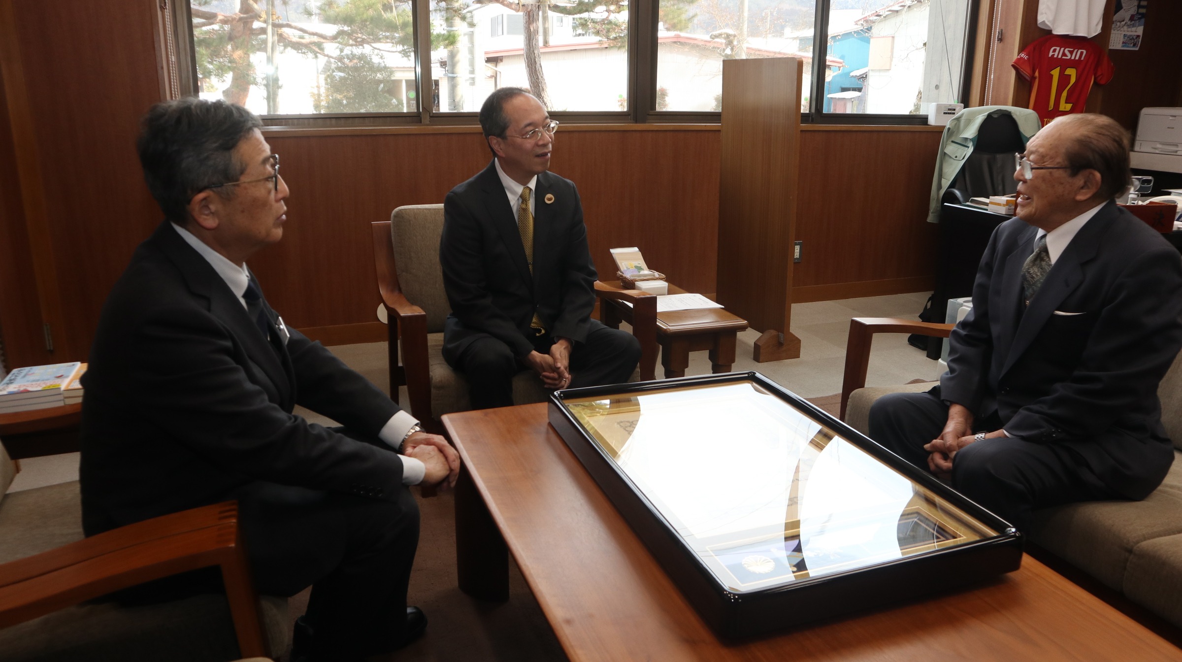 古川町の森下さんが高齢者叙勲「瑞宝双光章」を受章されました