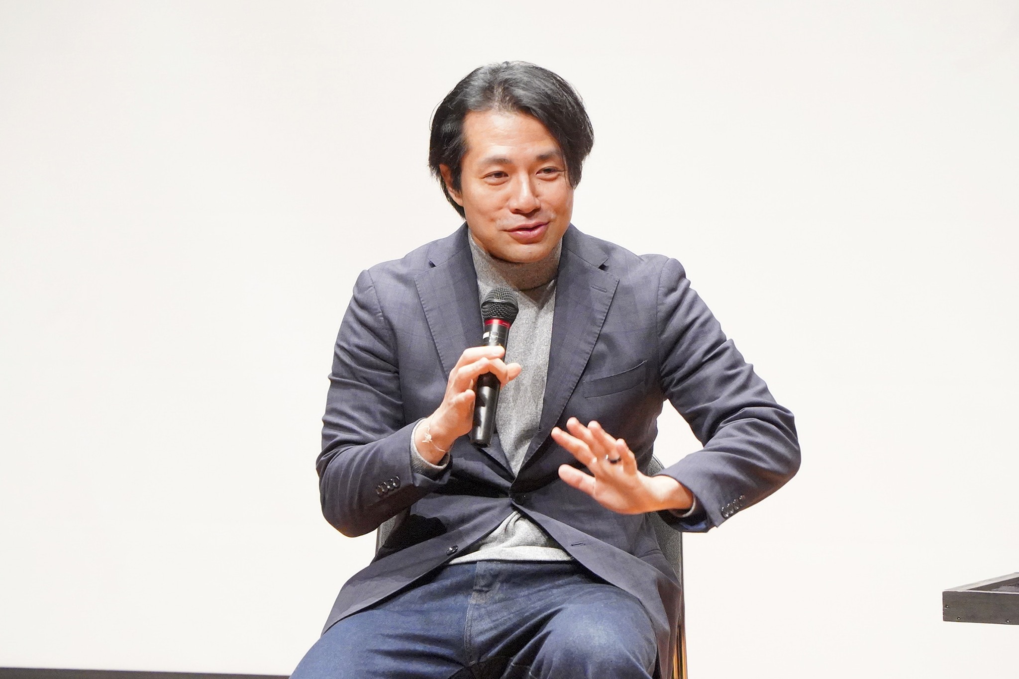 市内などで撮影された映画『僕の中に咲く花火』の特別上映会を開催