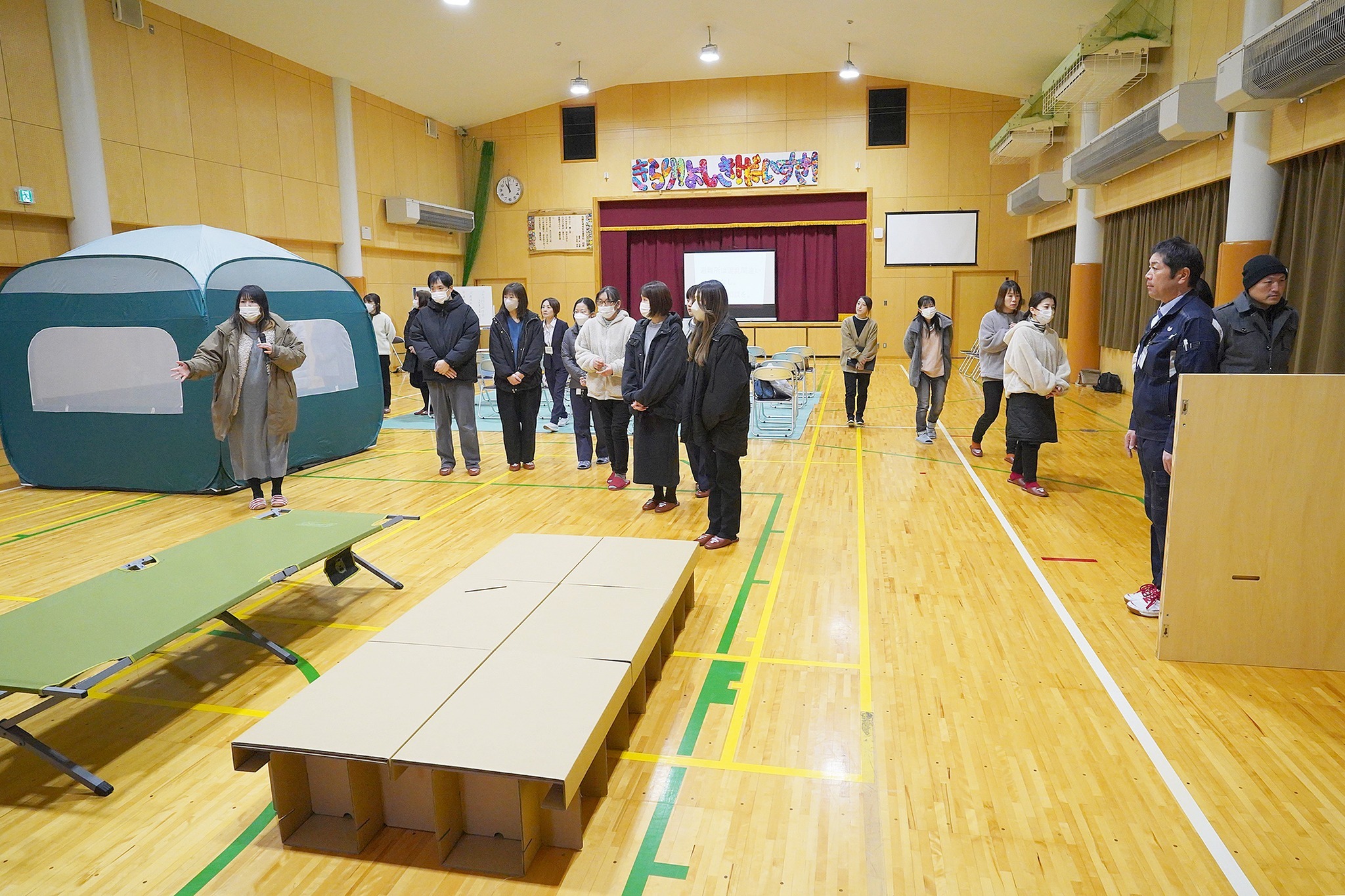 飛騨吉城特別支援学校で防災研修会が行われました