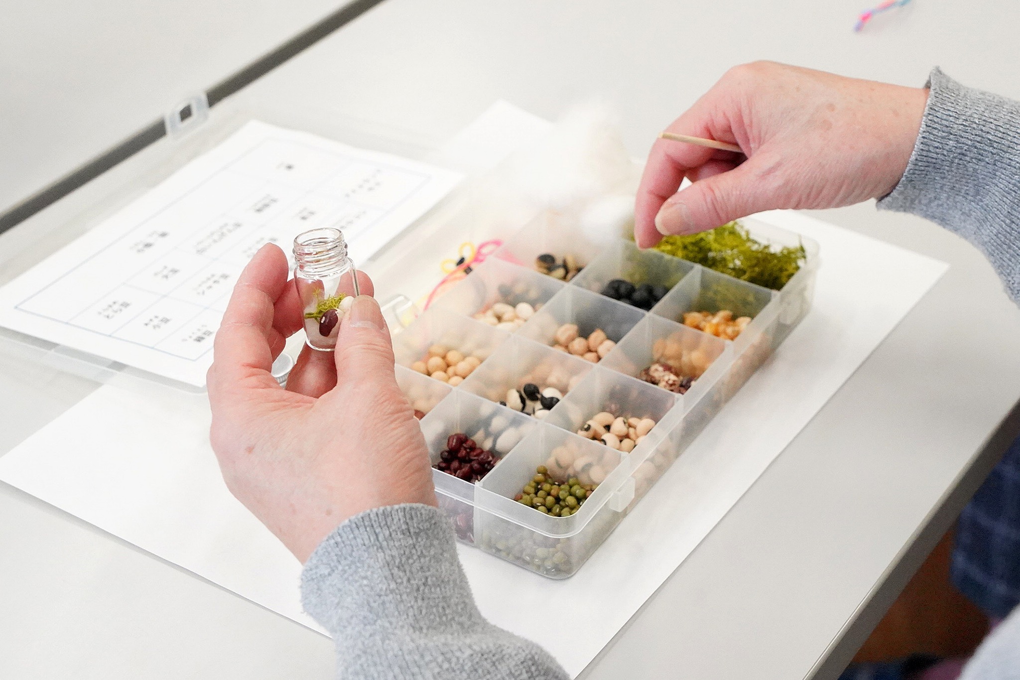 植物や緑による癒し効果を実証的に学びました