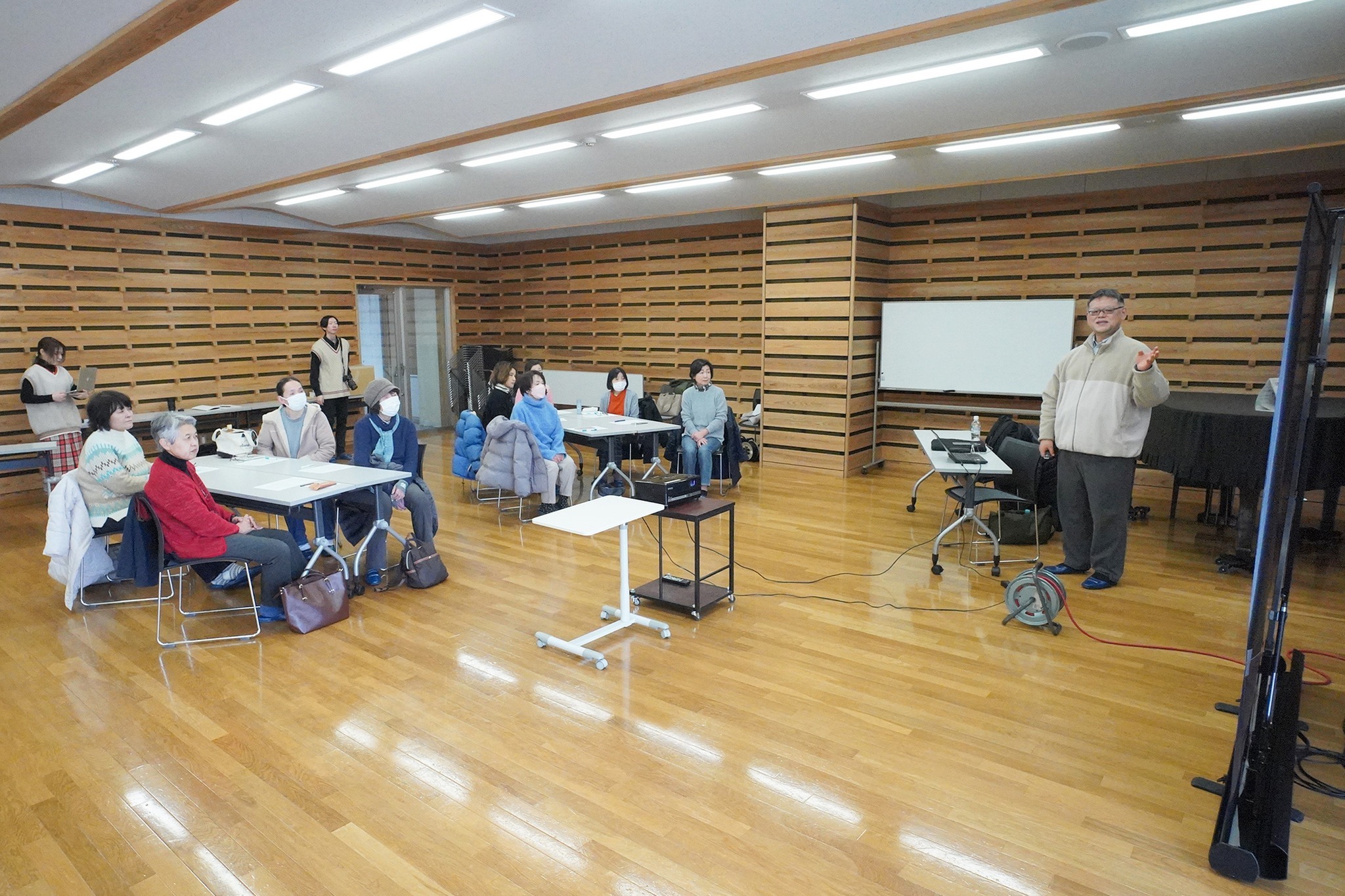 植物や緑による癒し効果を実証的に学びました