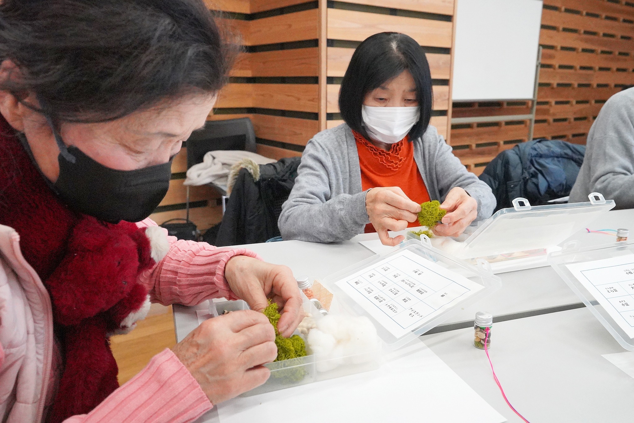 植物や緑による癒し効果を実証的に学びました