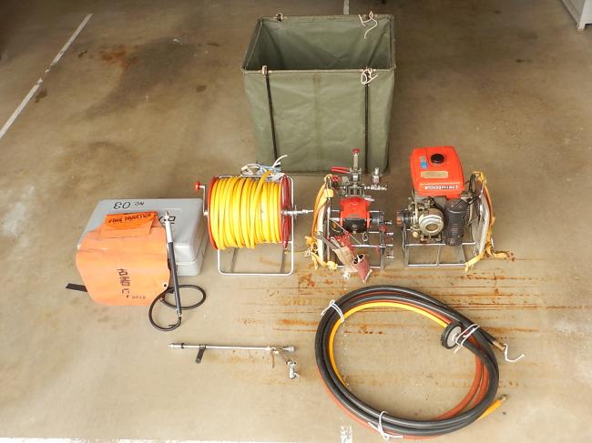 林野火災対応資器材