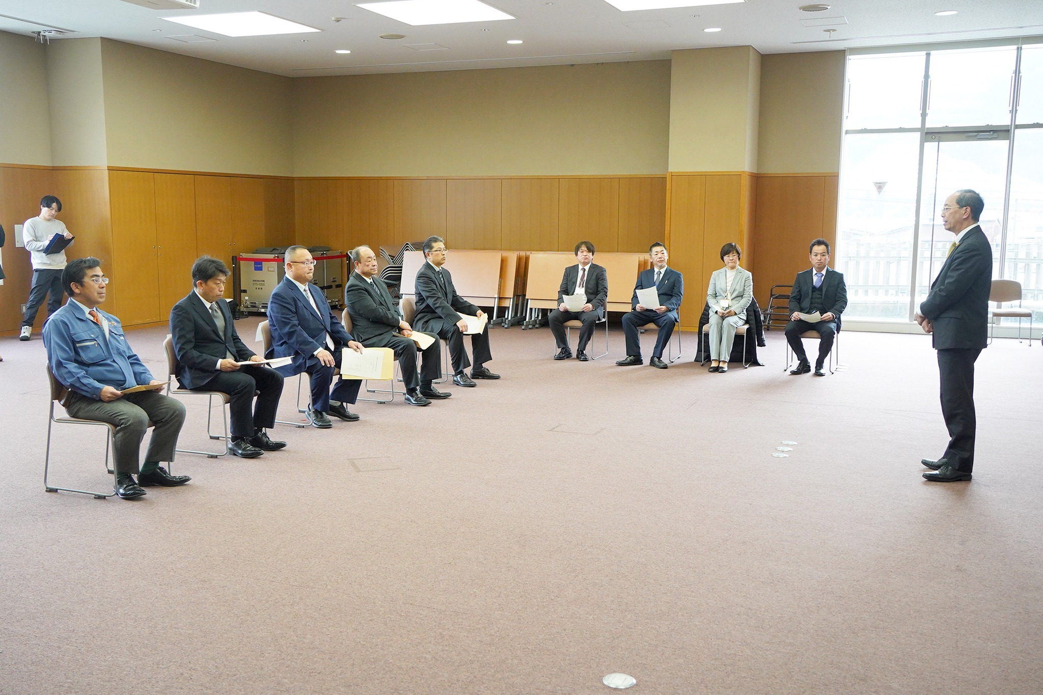 「飛騨市障がい者就労施設応援企業」の認定書を交付しました