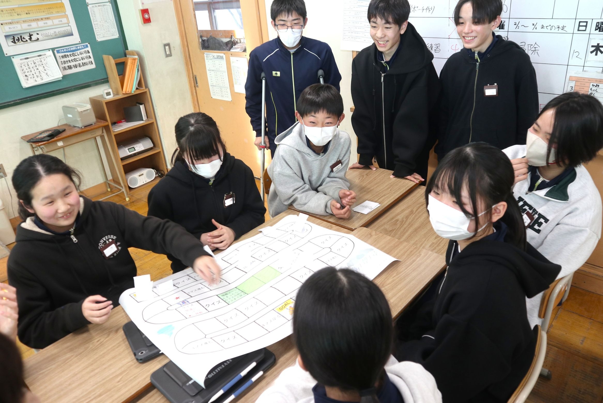 防災マイプロに取り組む古川中生徒が1年間の成果を発表しました