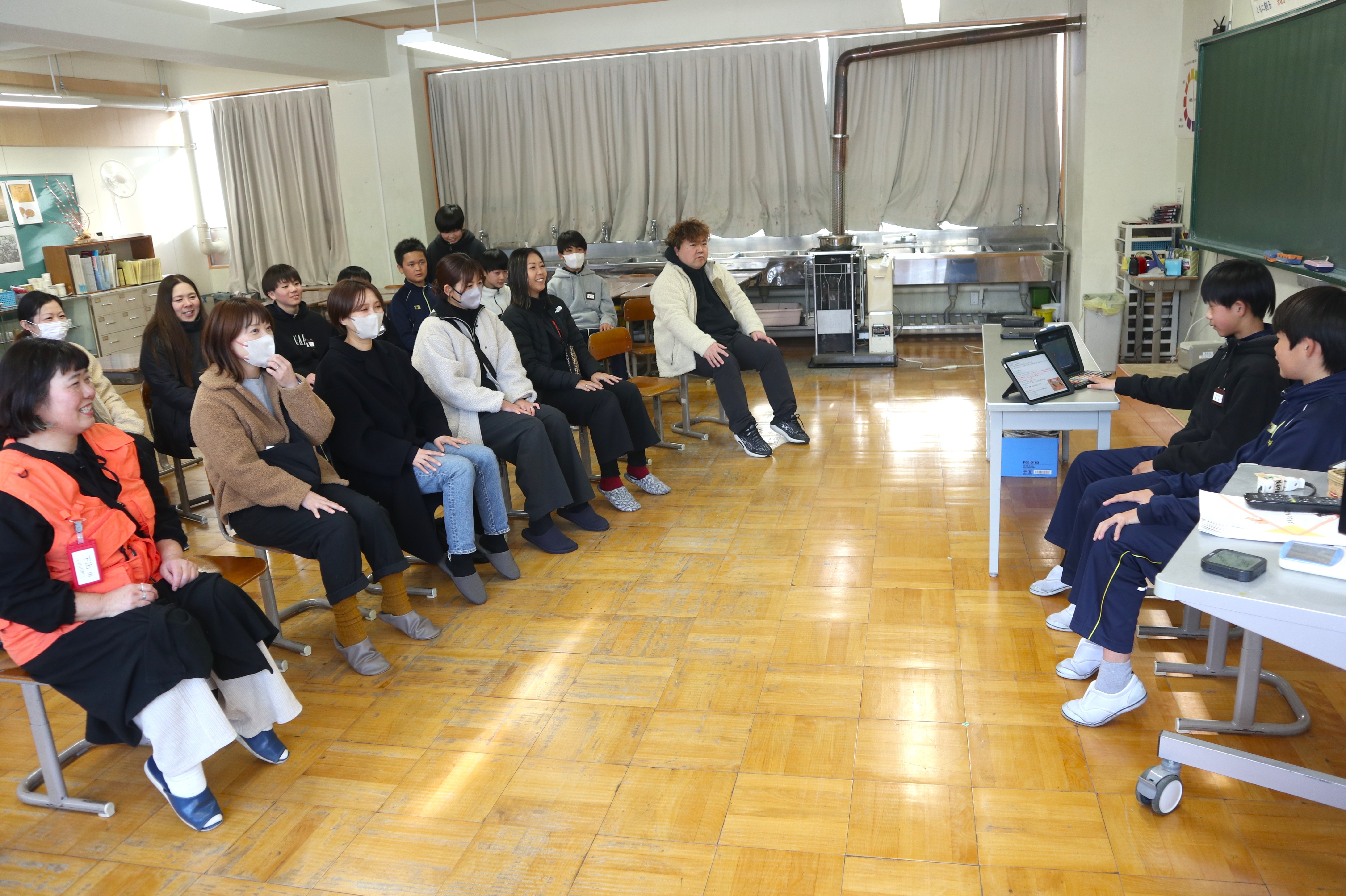 防災マイプロに取り組む古川中生徒が1年間の成果を発表しました