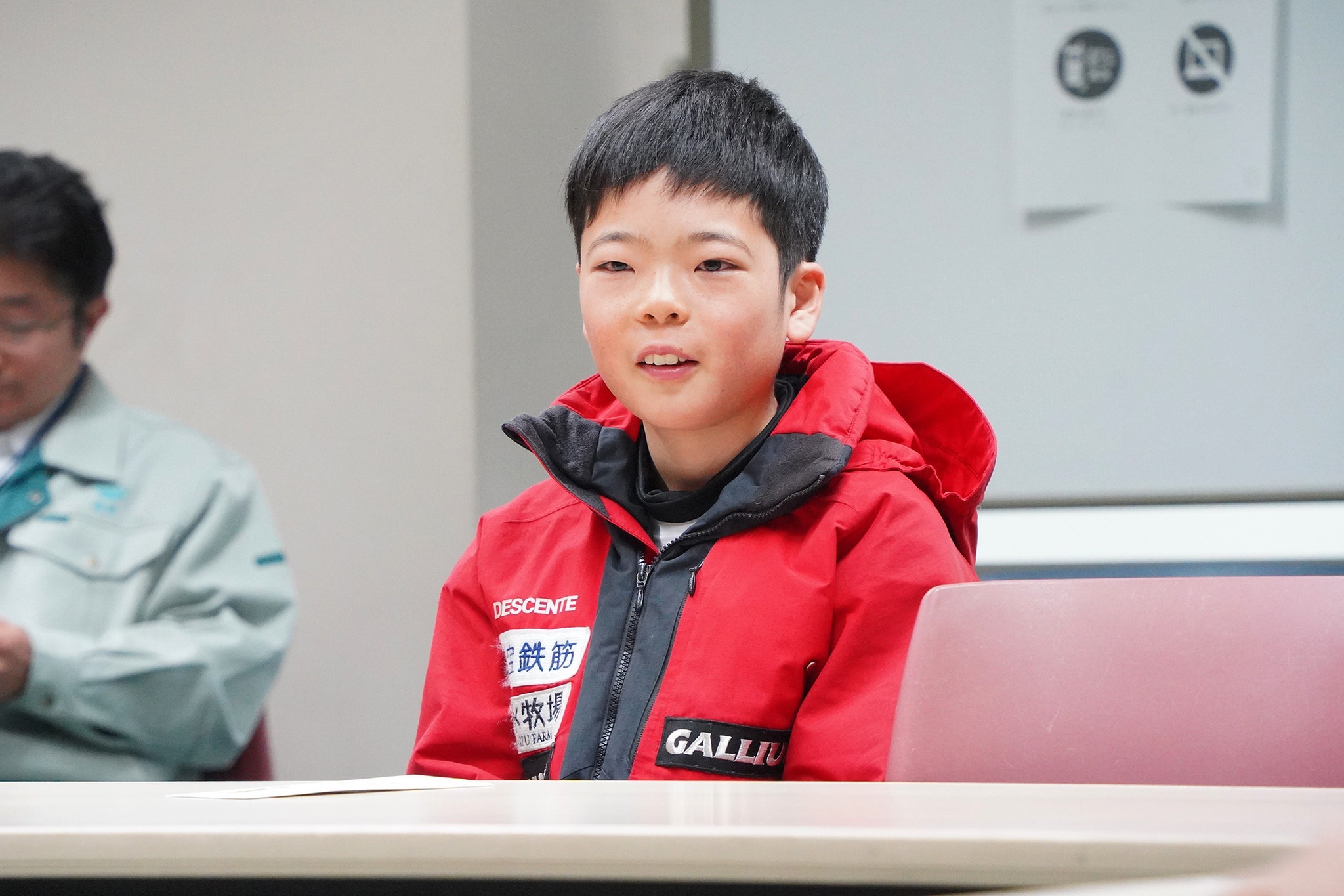 全日本ジュニアスキー選手権に出場する選手を激励しました