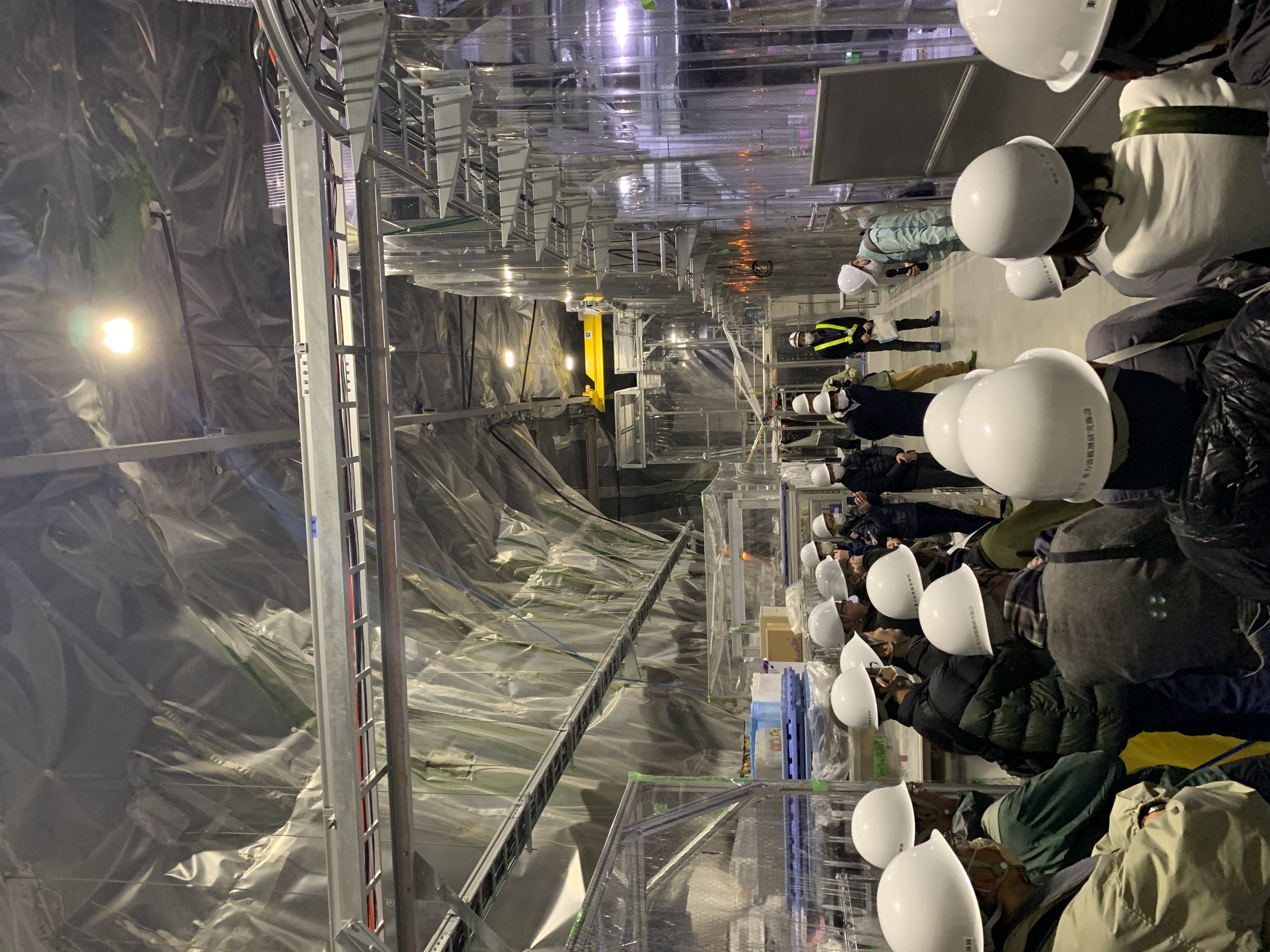 KAGRA見学会の様子