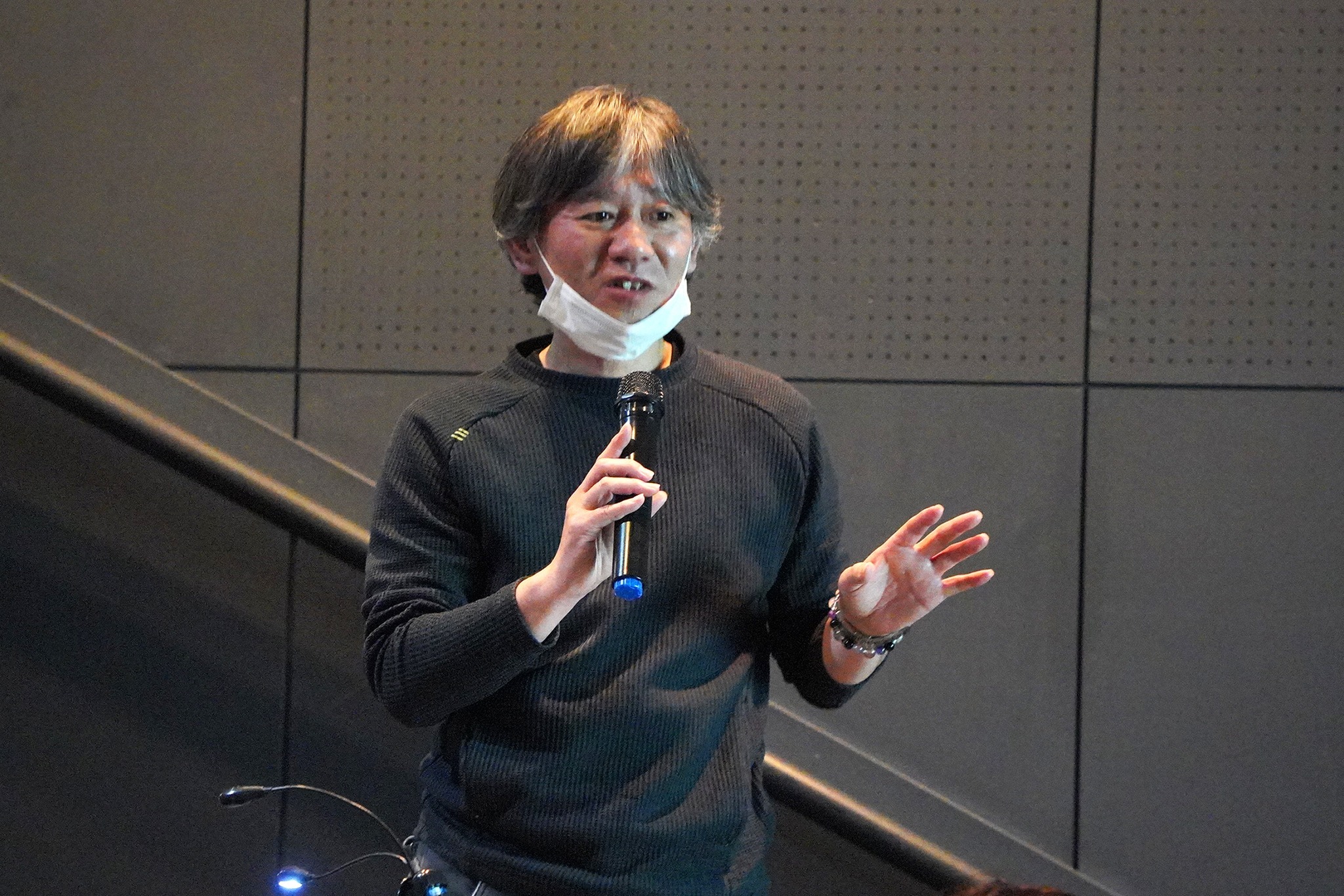 「第5回飛騨市空撮コンテスト」の作品上映会と審査会を開催