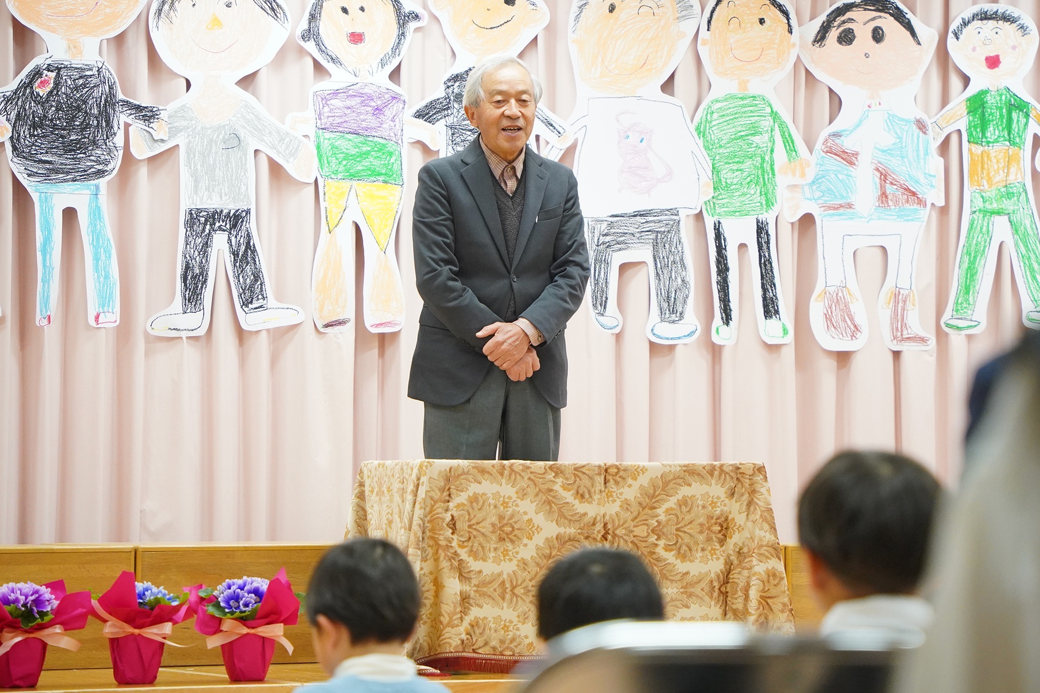 旭保育園で最後となる卒園式、修了式と閉園式を開催