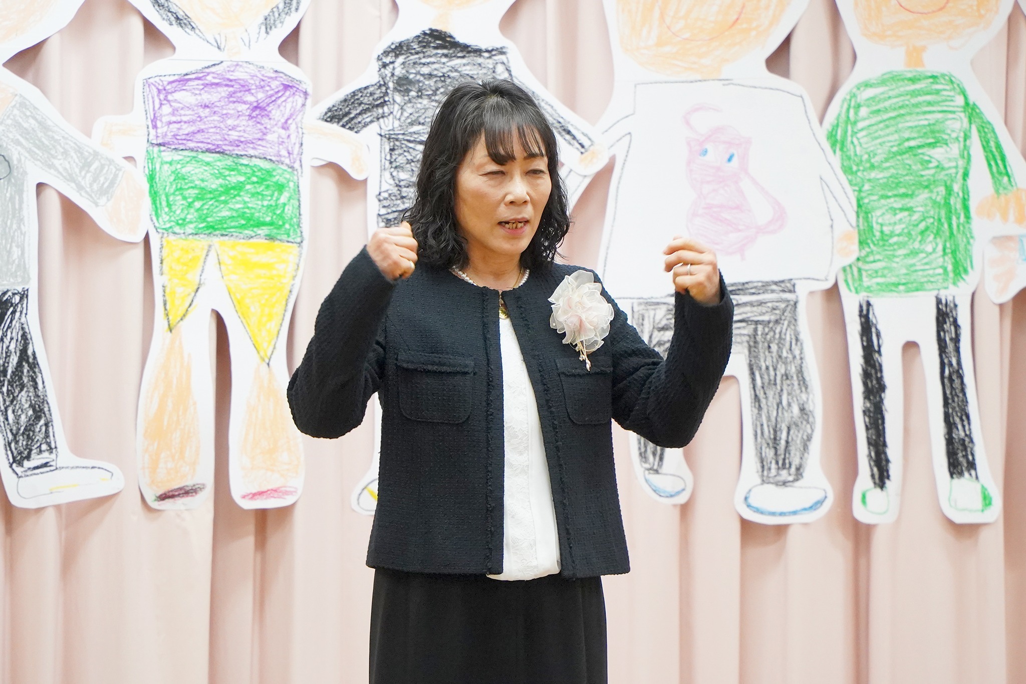 旭保育園で最後となる卒園式、修了式と閉園式を開催