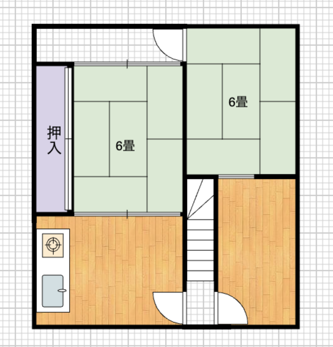2階間取り図
