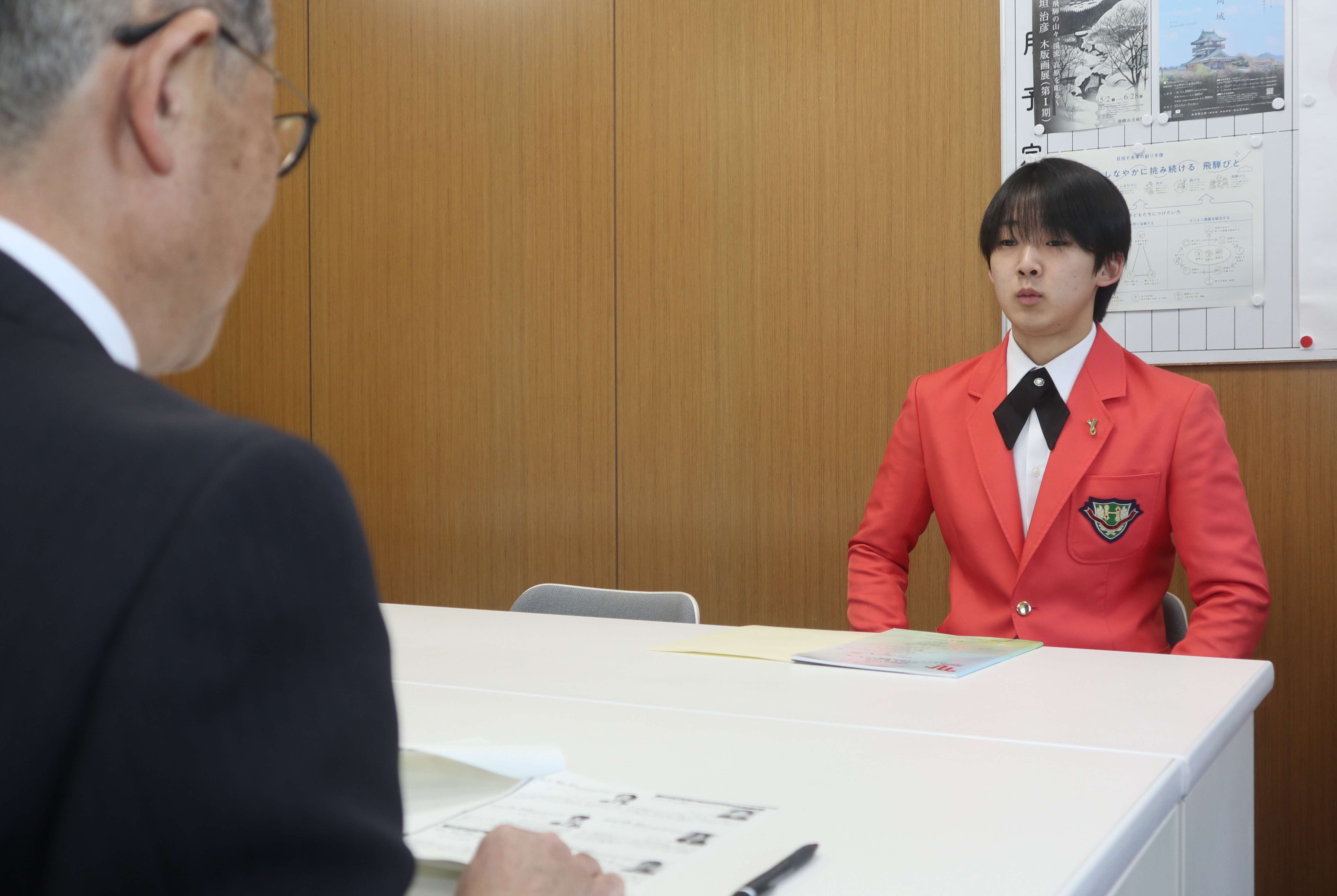 古川中出身のサックス奏者鎌村陸斗さんが「日本ジュニア管打楽器コンクール」に出場