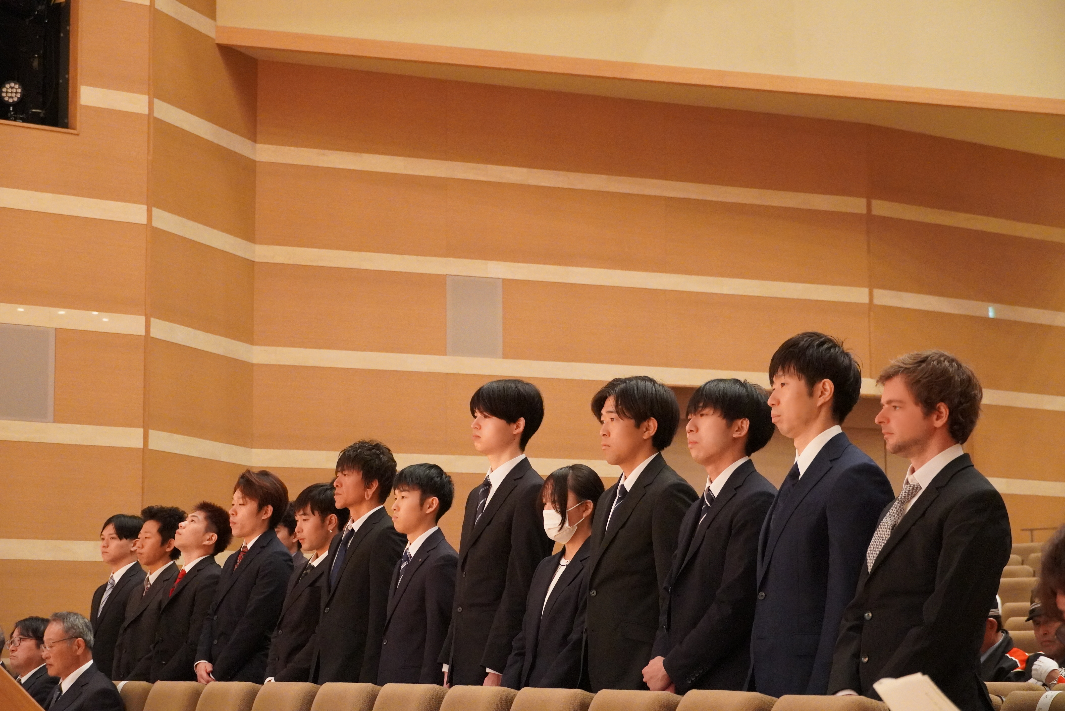 令和8年度飛騨市消防団入退団式が行われました