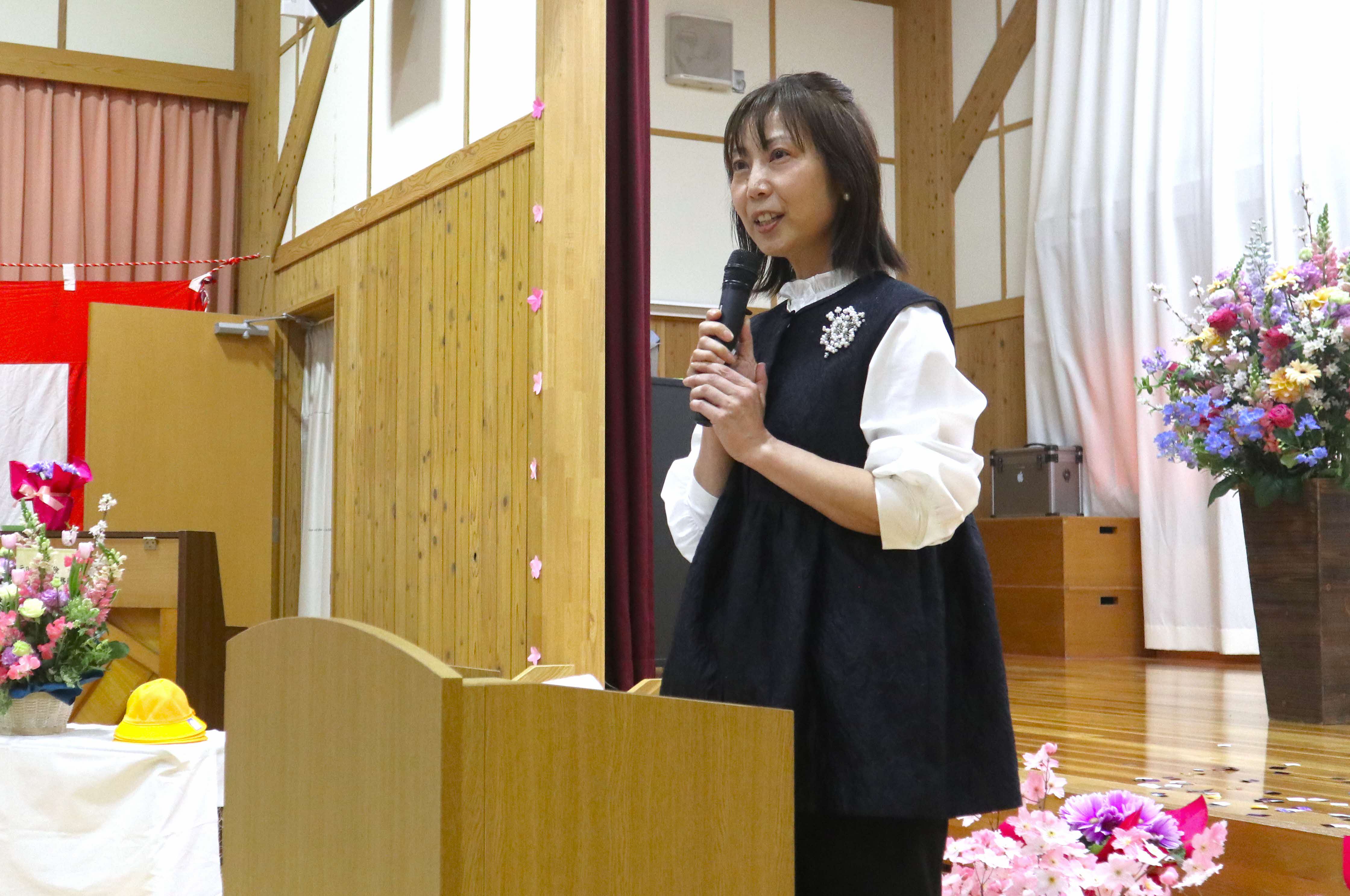 神岡町の保育園再編で新たに「神岡こども園」が開園しました