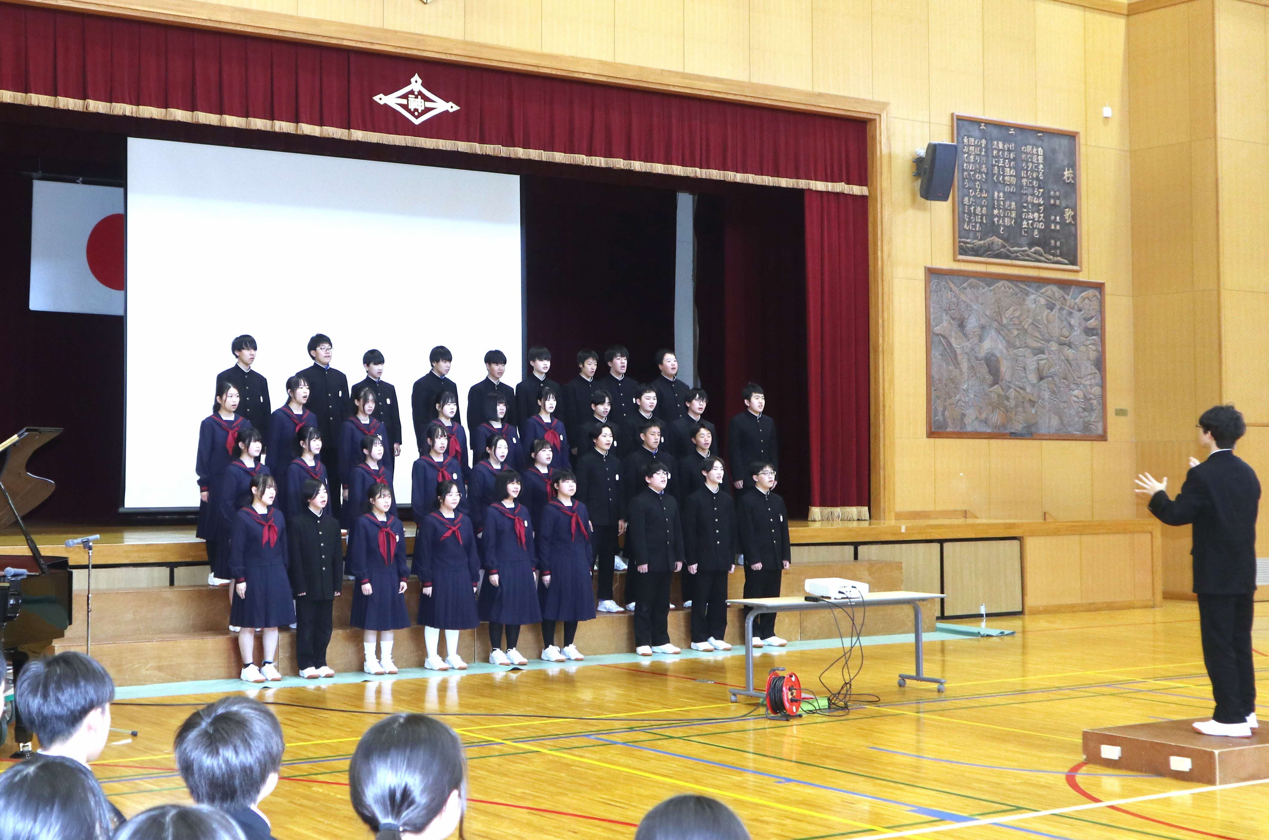 ようこそ！神岡中へ…生徒会が「新入生歓迎会」を開催